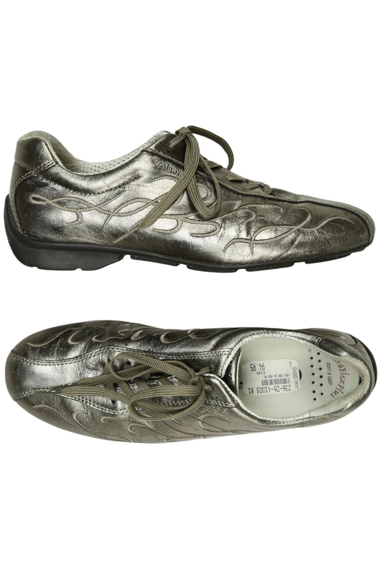 

Gabor Damen Sneakers, gold, Gr. 4