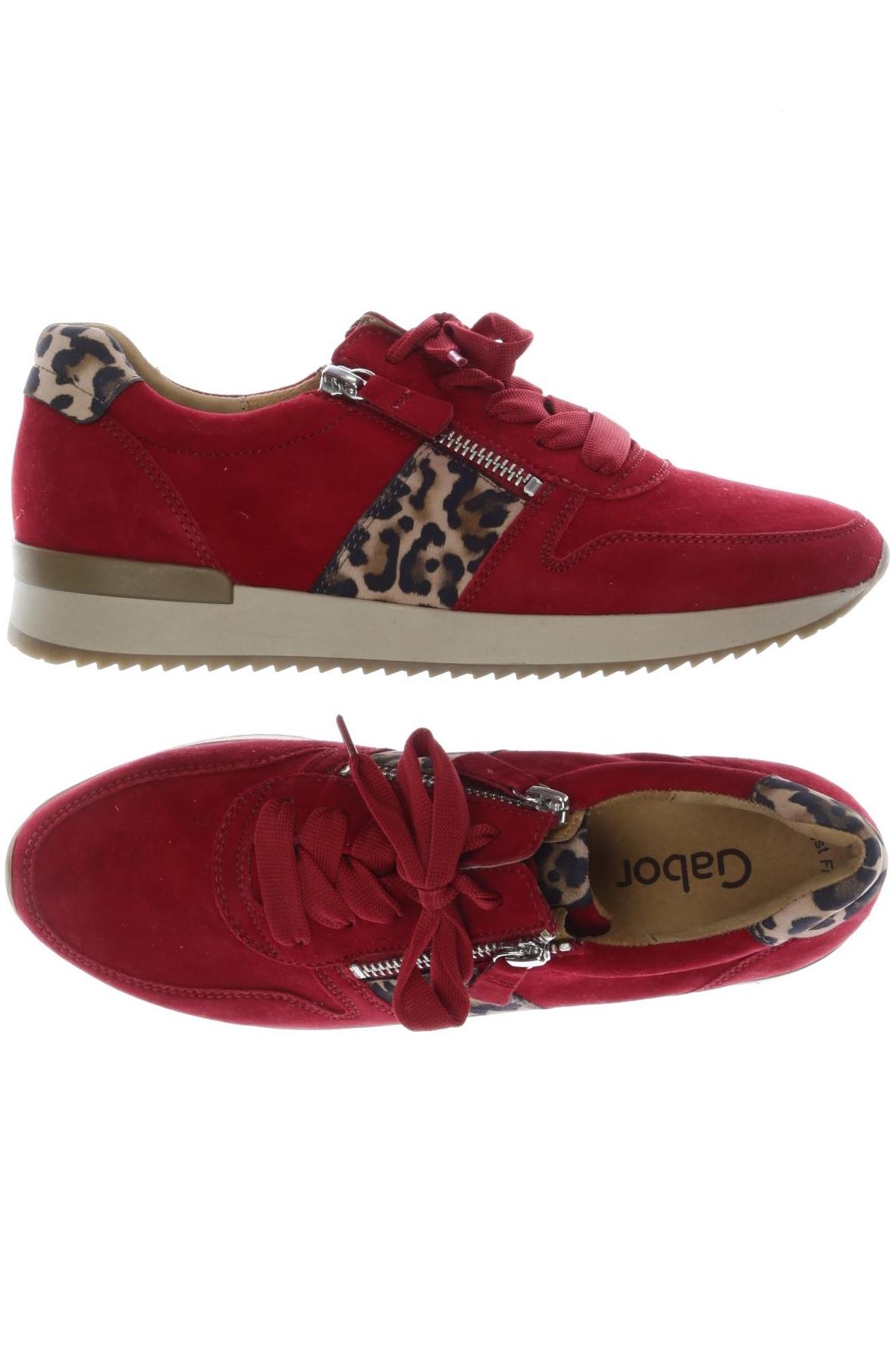 

Gabor Damen Sneakers, rot, Gr. 4