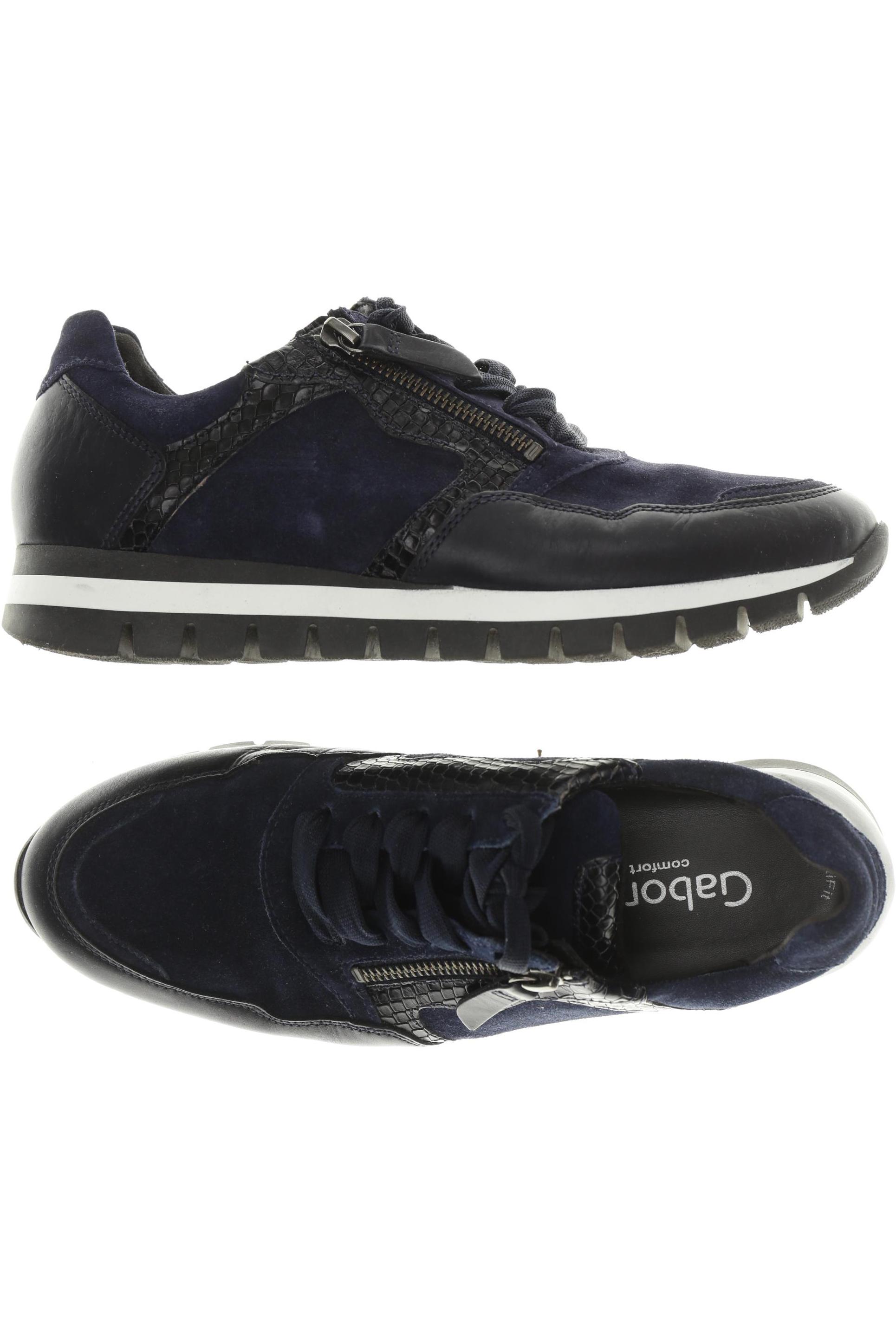 

Gabor Damen Sneakers, blau, Gr. 6
