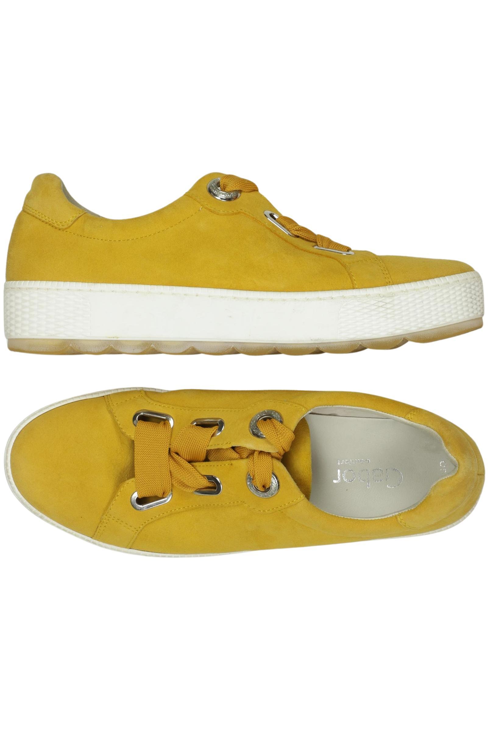 

Gabor Damen Sneakers, gelb, Gr. 6.5