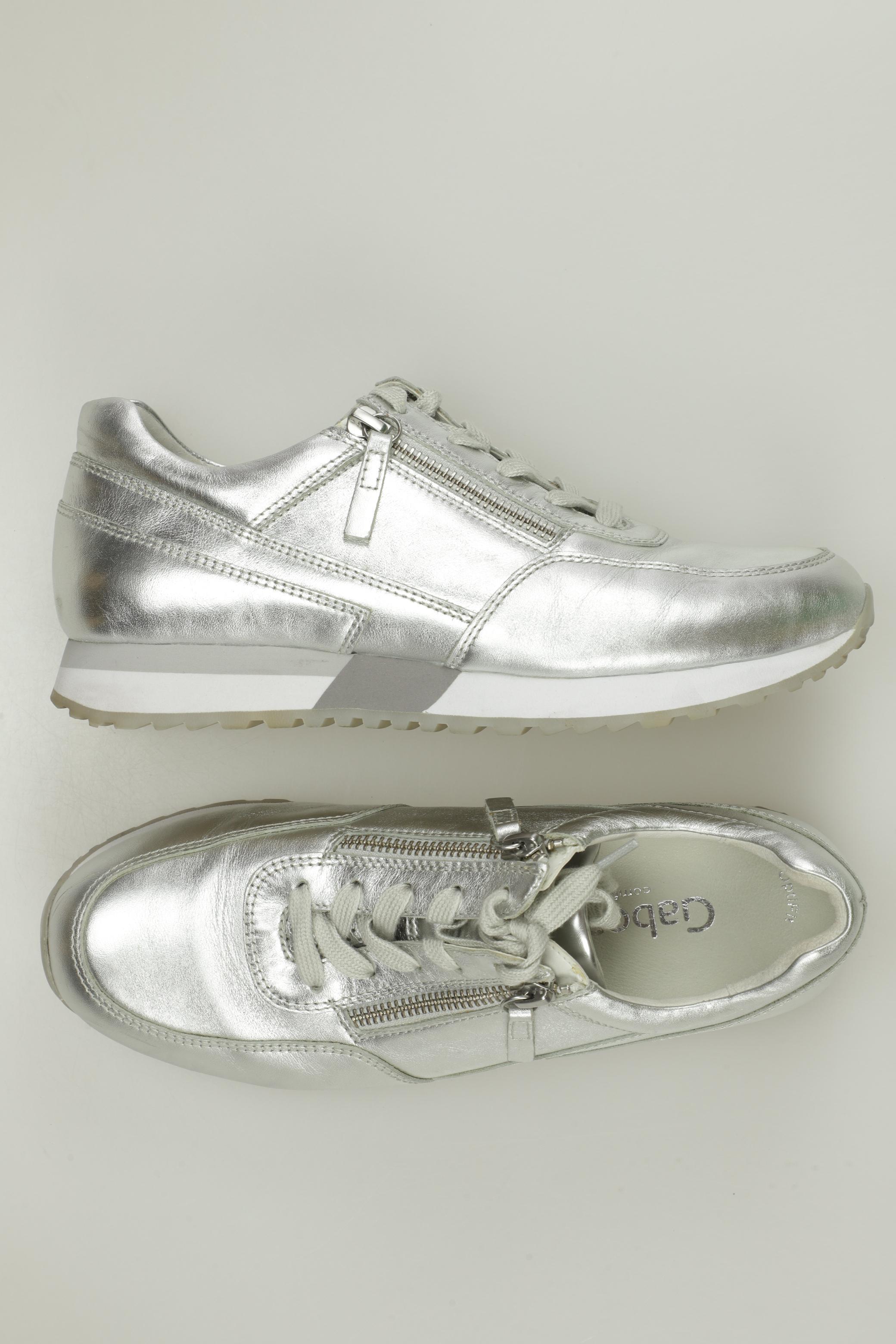 

Gabor Damen Sneakers, silber, Gr. 4.5