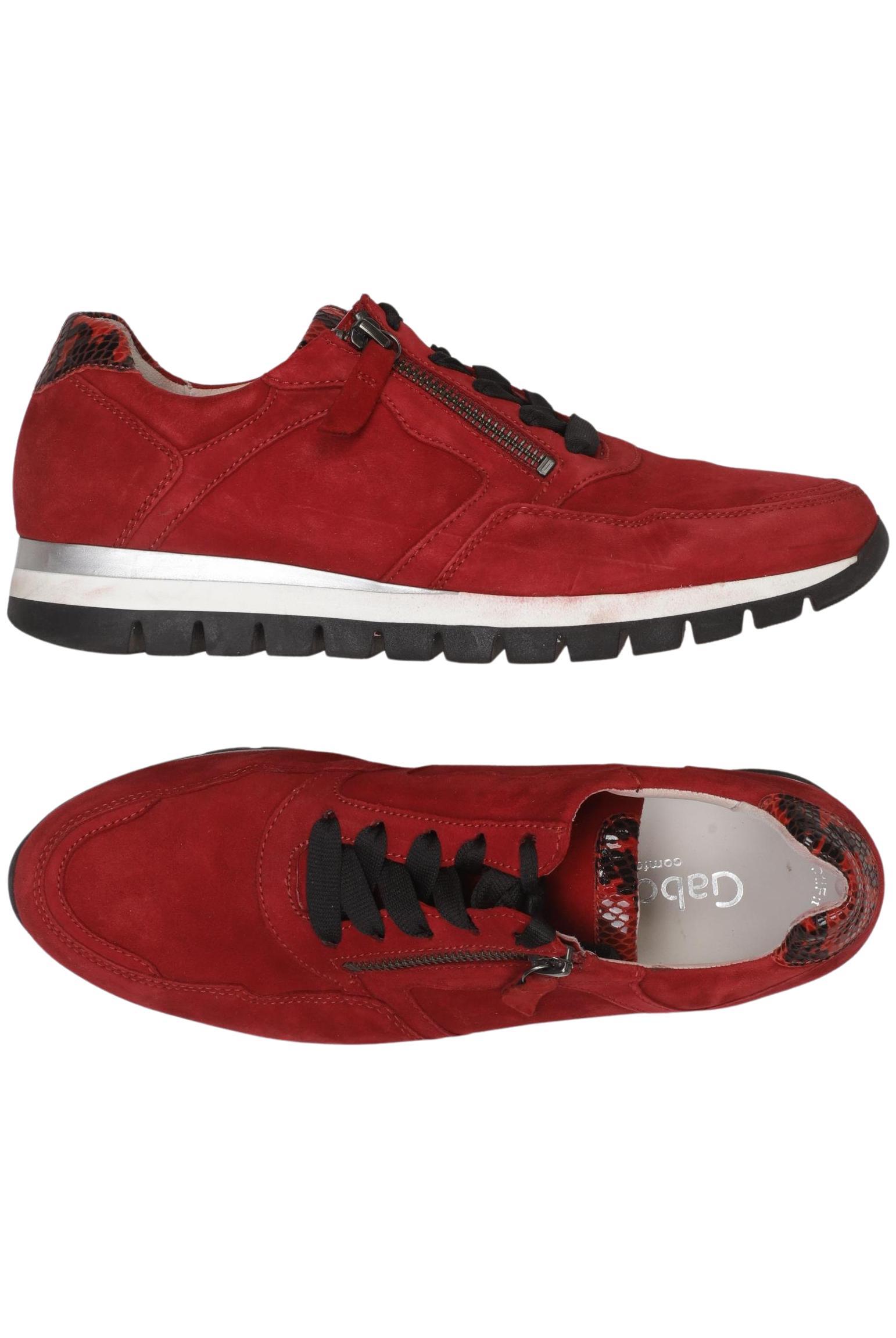 

Gabor Damen Sneakers, rot, Gr. 6.5