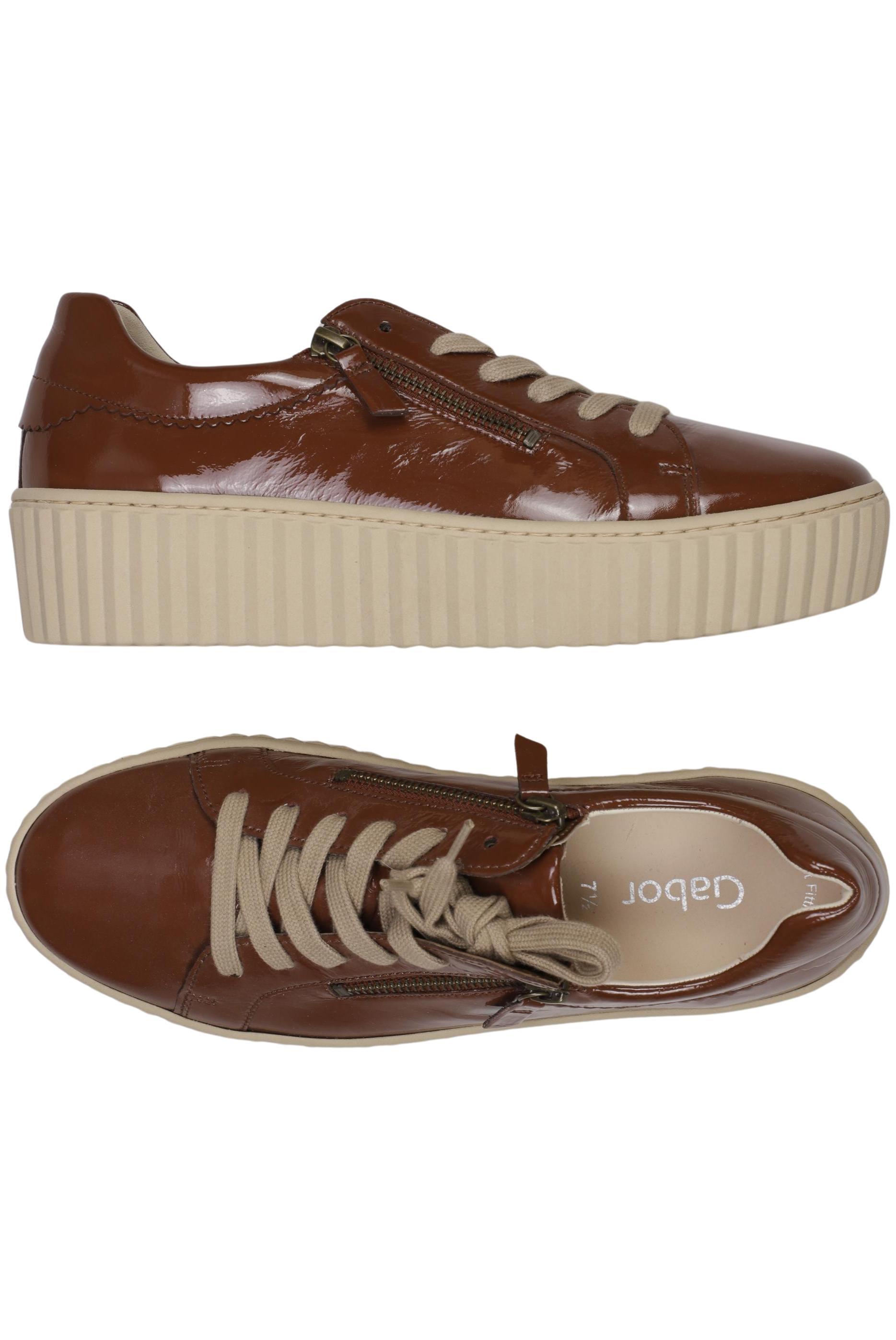 

Gabor Damen Sneakers, braun, Gr. 7.5