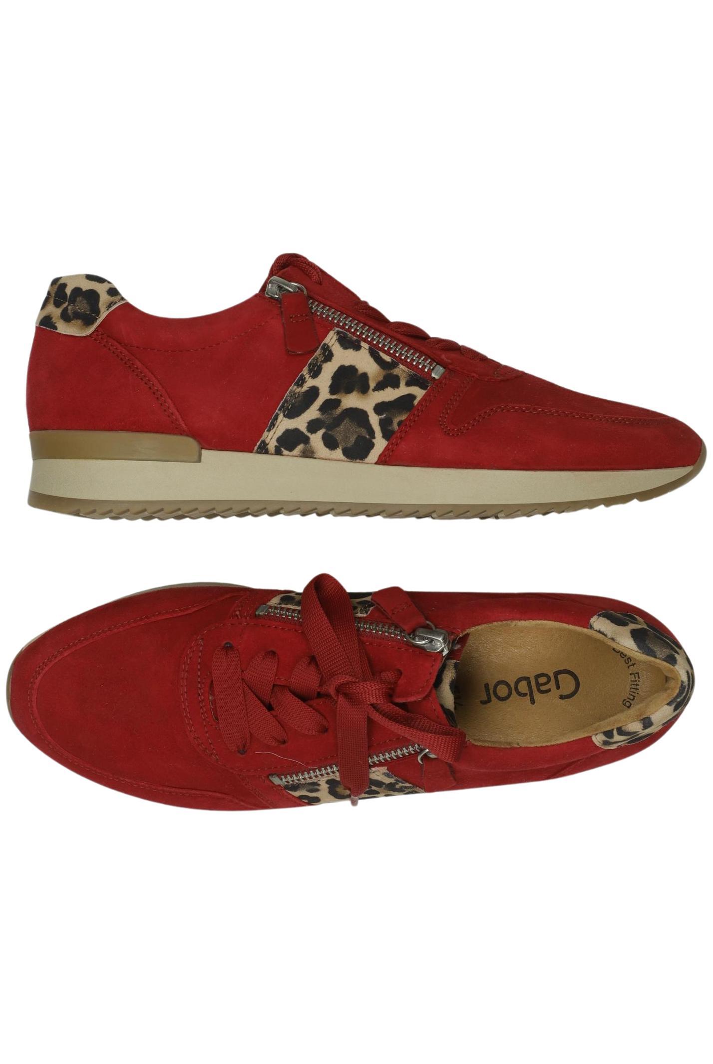 

Gabor Damen Sneakers, rot, Gr. 5.5