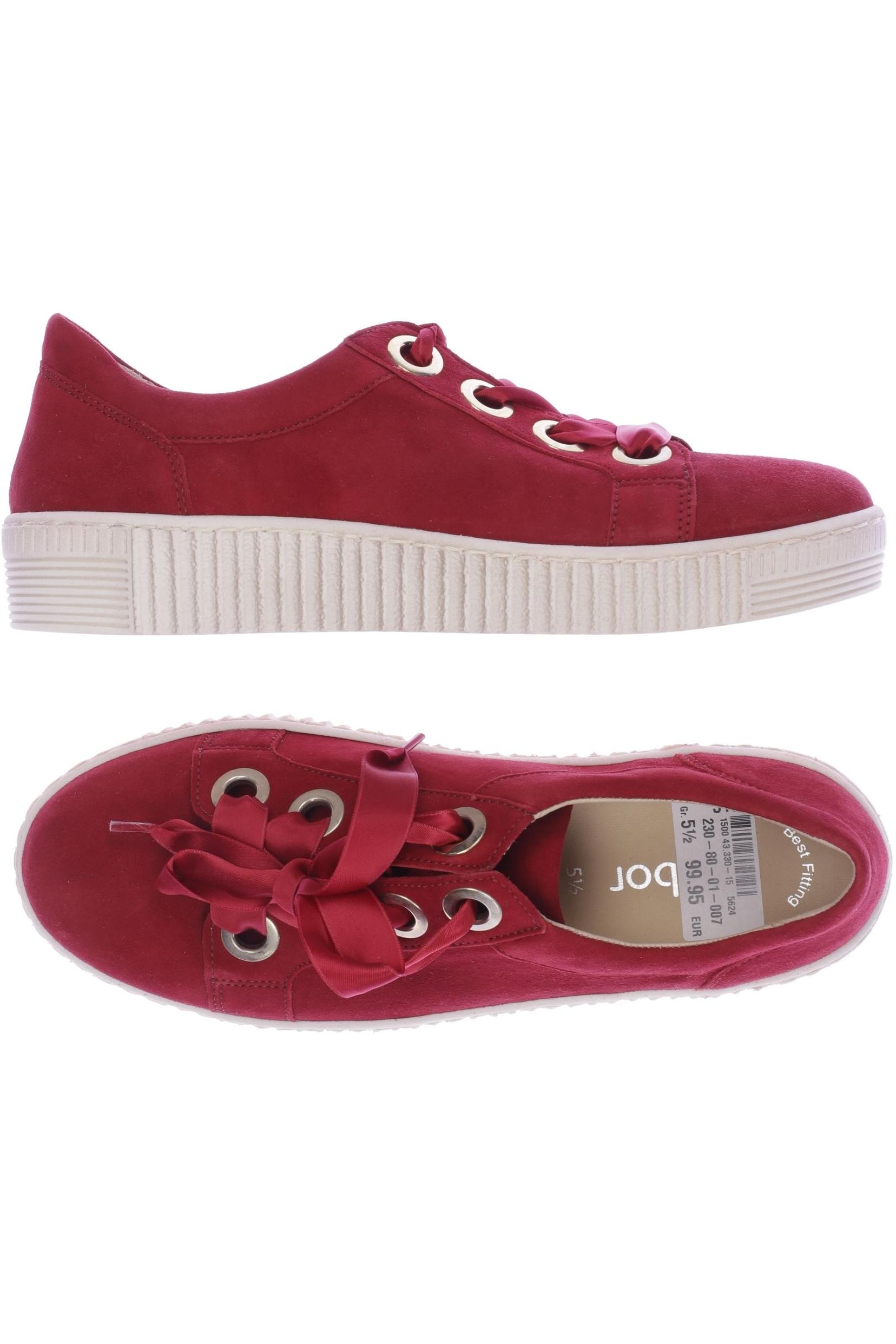 

Gabor Damen Sneakers, rot, Gr. 5.5
