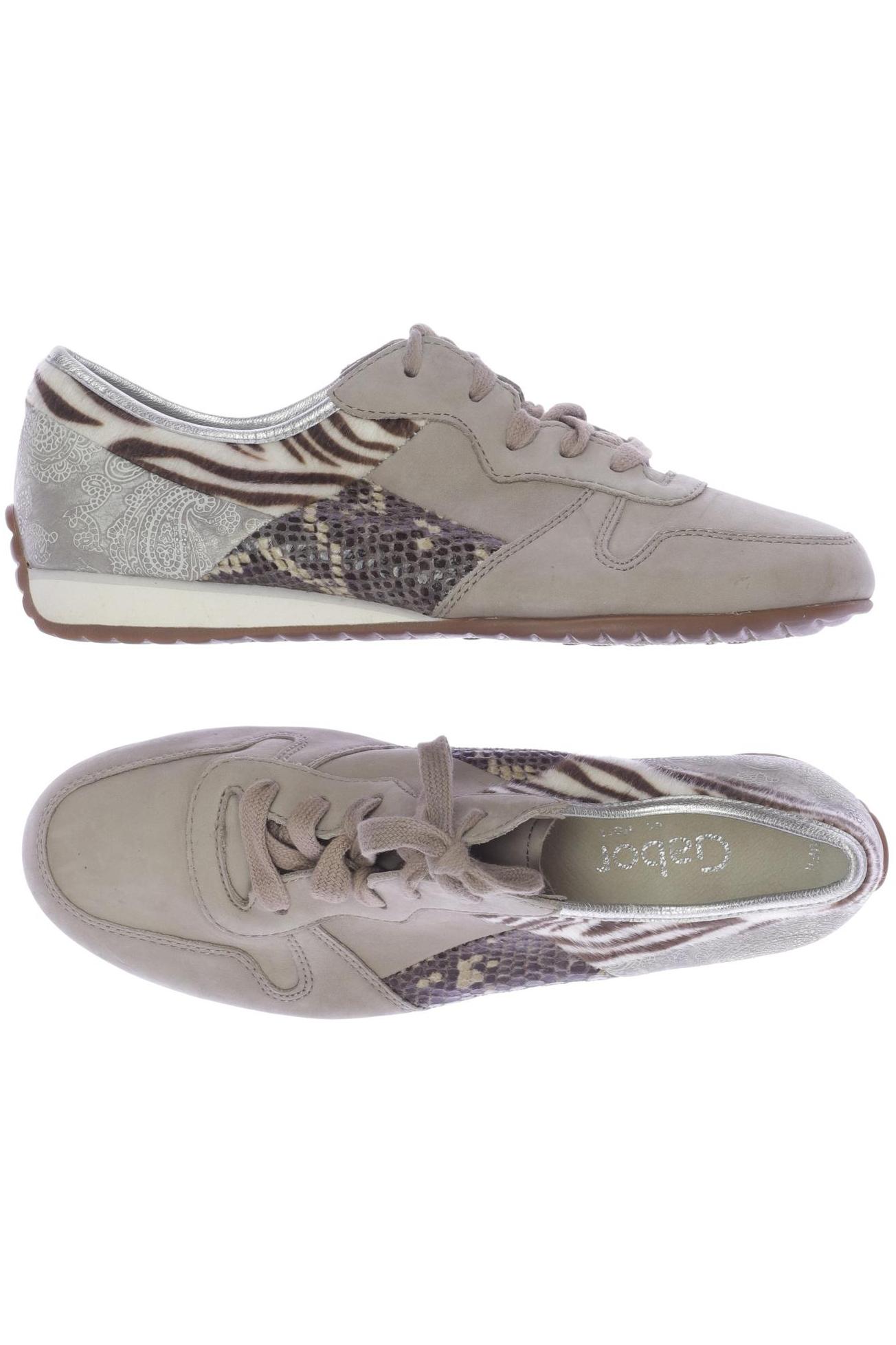 

Gabor Damen Sneakers, braun, Gr. 4.5