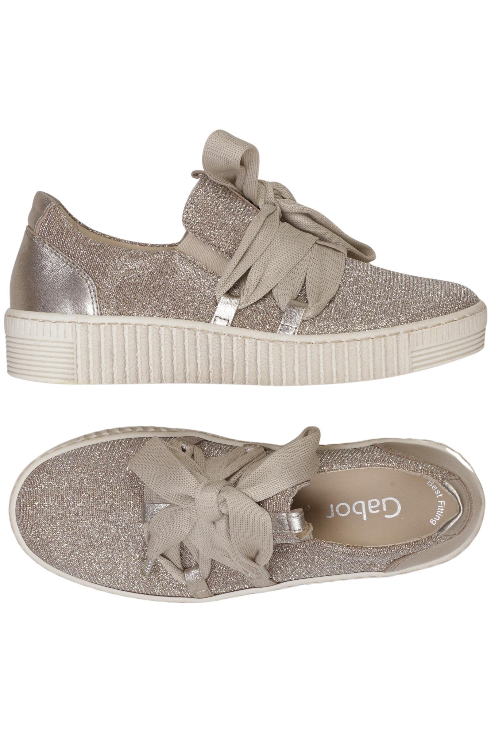 

Gabor Damen Sneakers, silber, Gr. 3.5