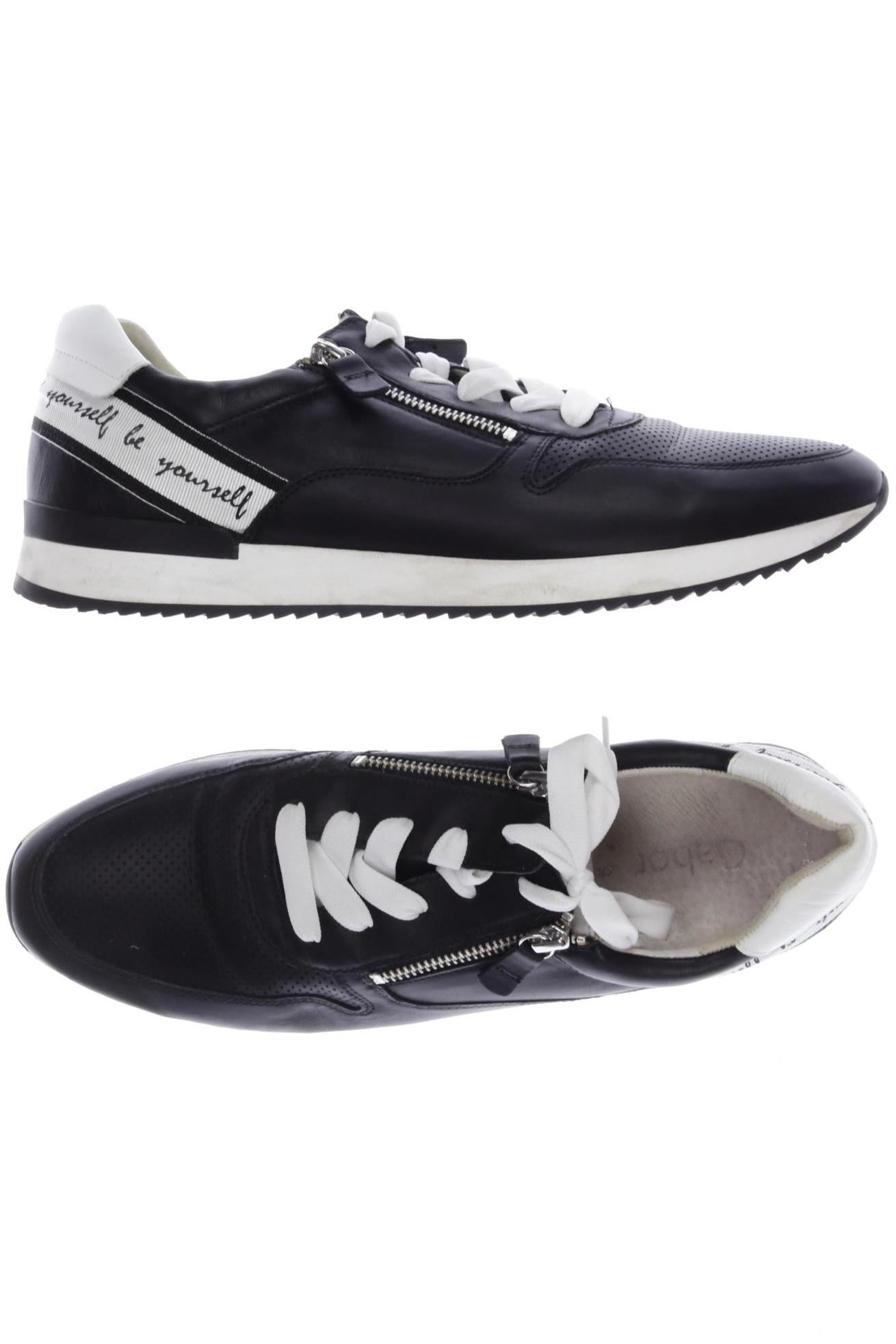 

Gabor Damen Sneakers, schwarz, Gr. 9