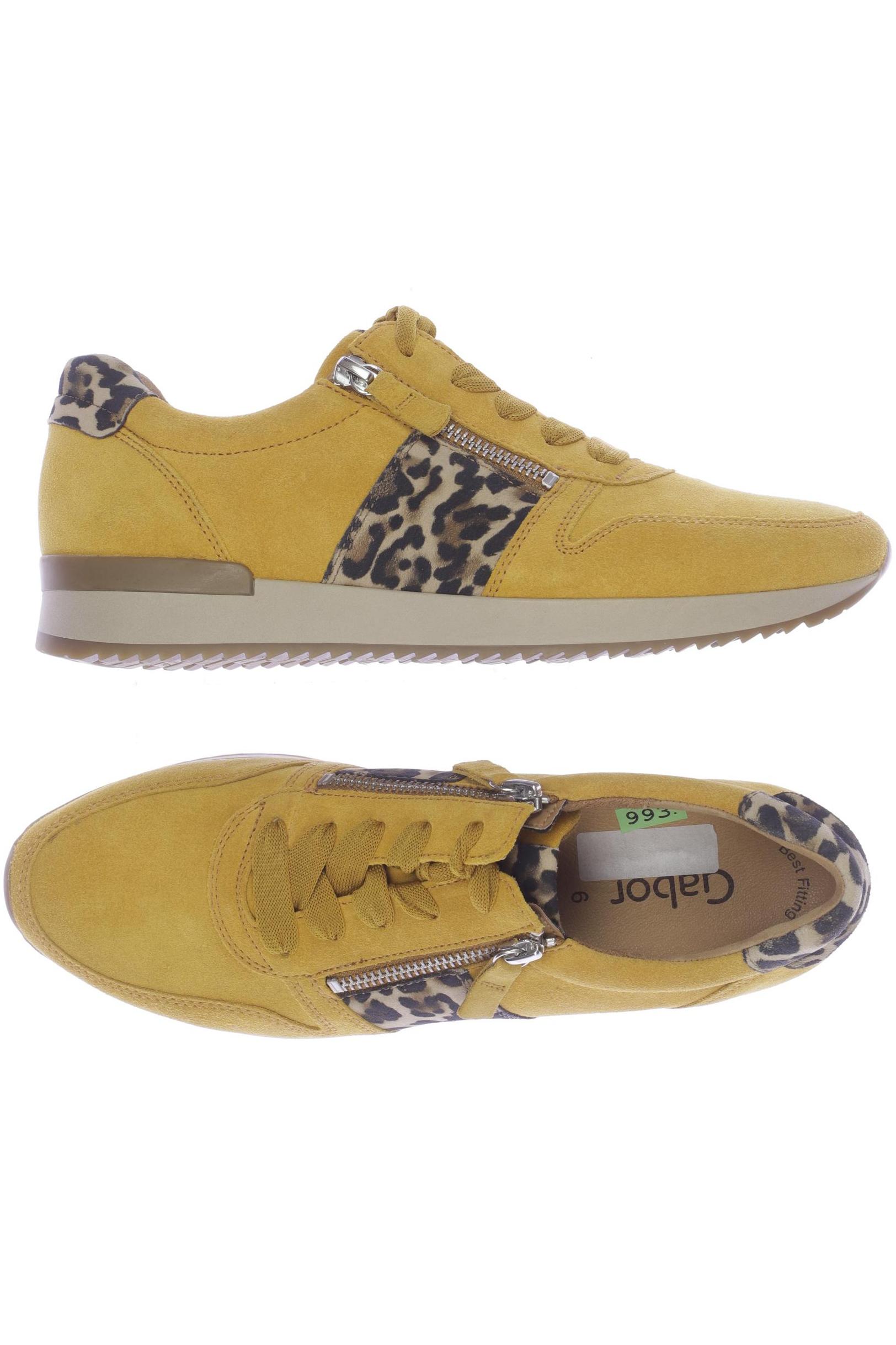 

Gabor Damen Sneakers, gelb, Gr. 6