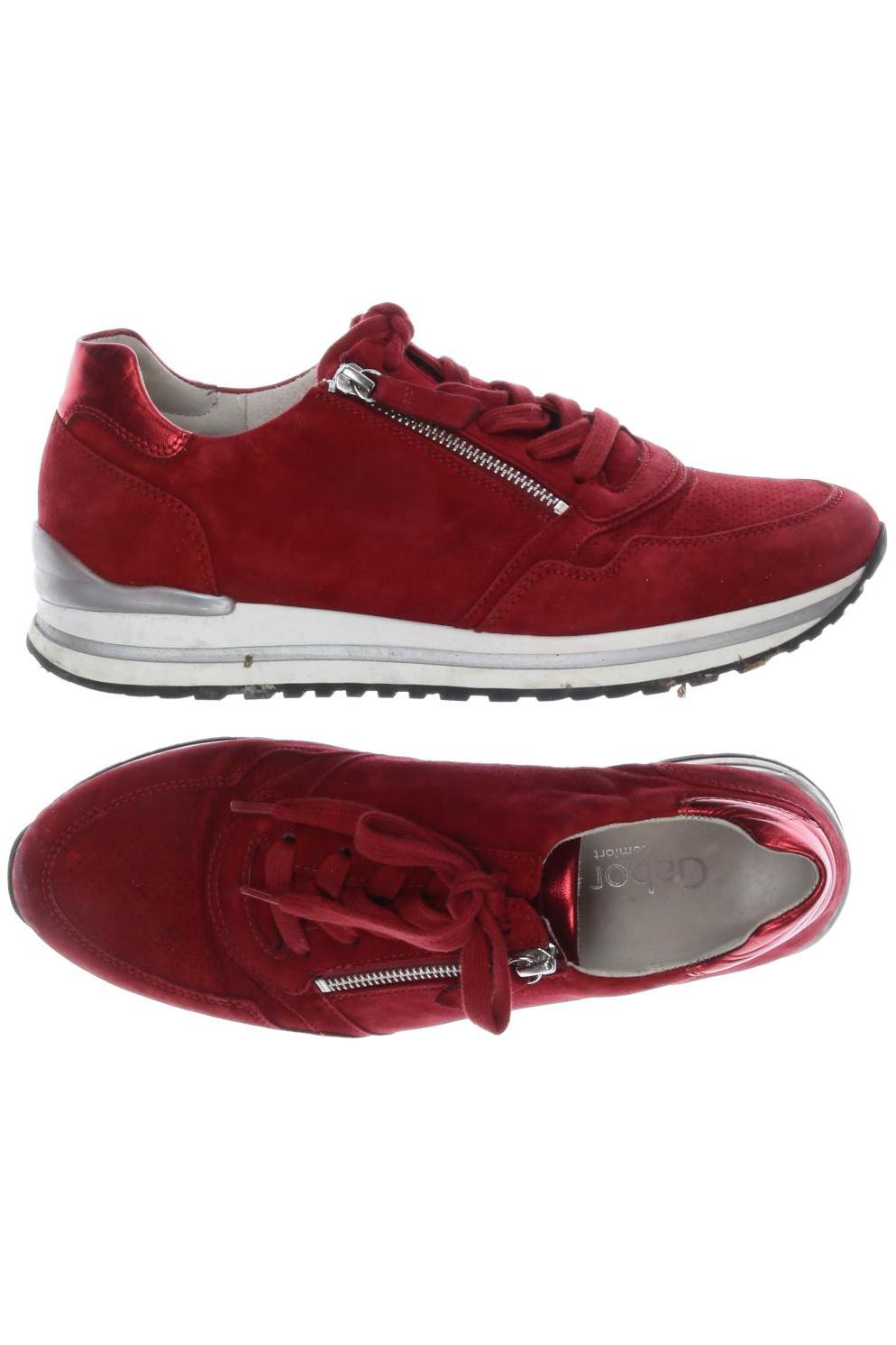 

Gabor Damen Sneakers, rot, Gr. 7