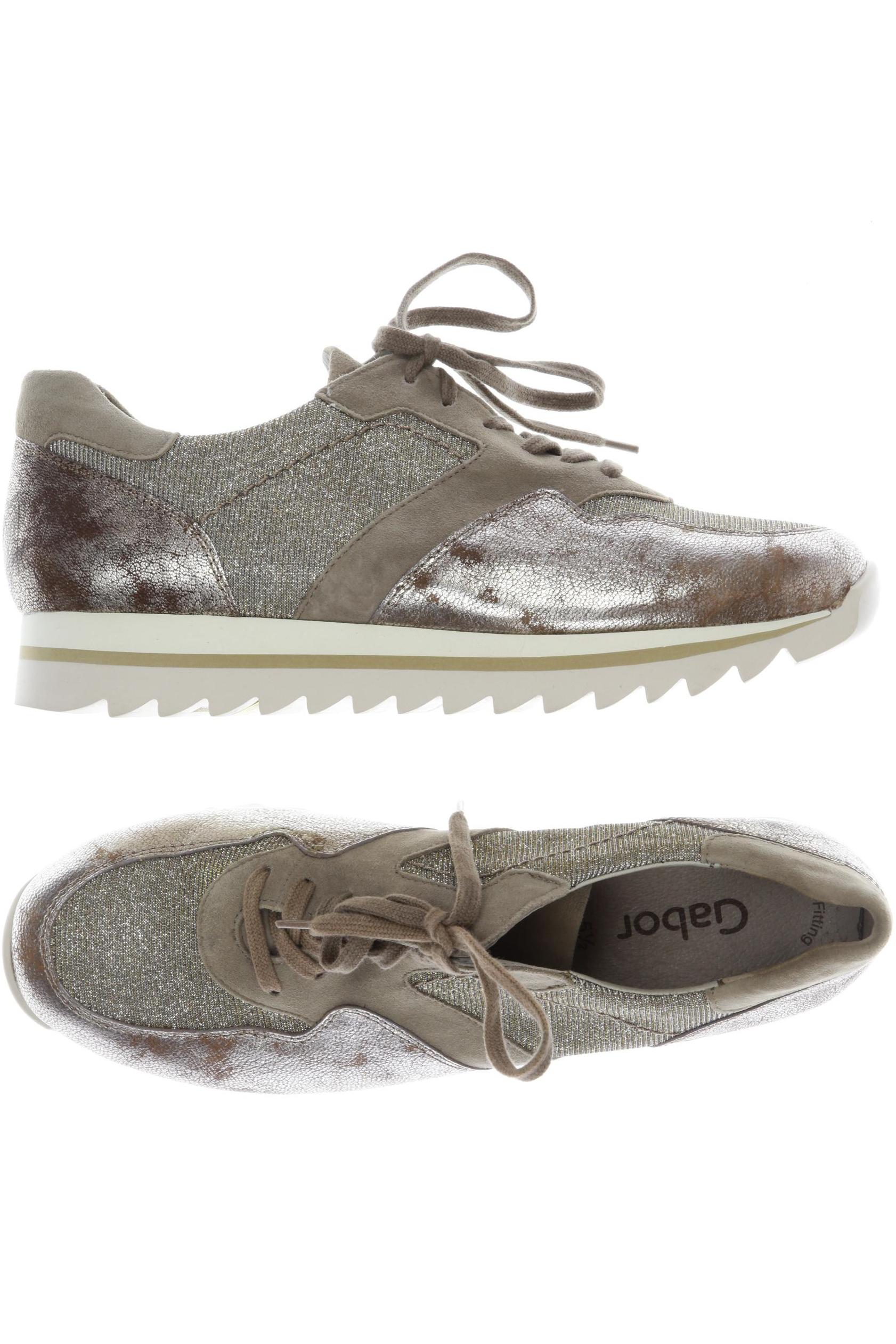 

Gabor Damen Sneakers, beige, Gr. 5.5