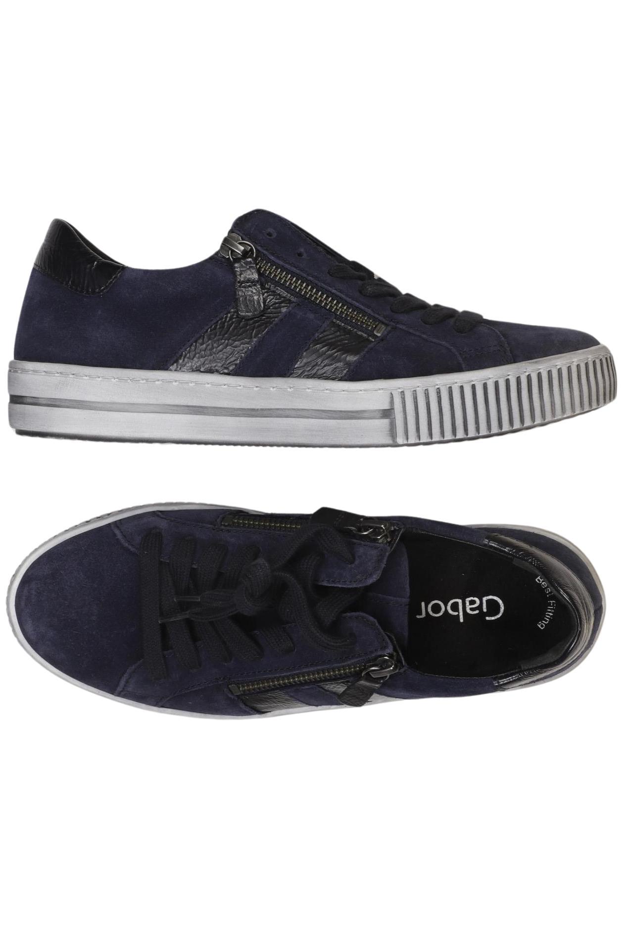 

Gabor Damen Sneakers, marineblau, Gr. 5.5
