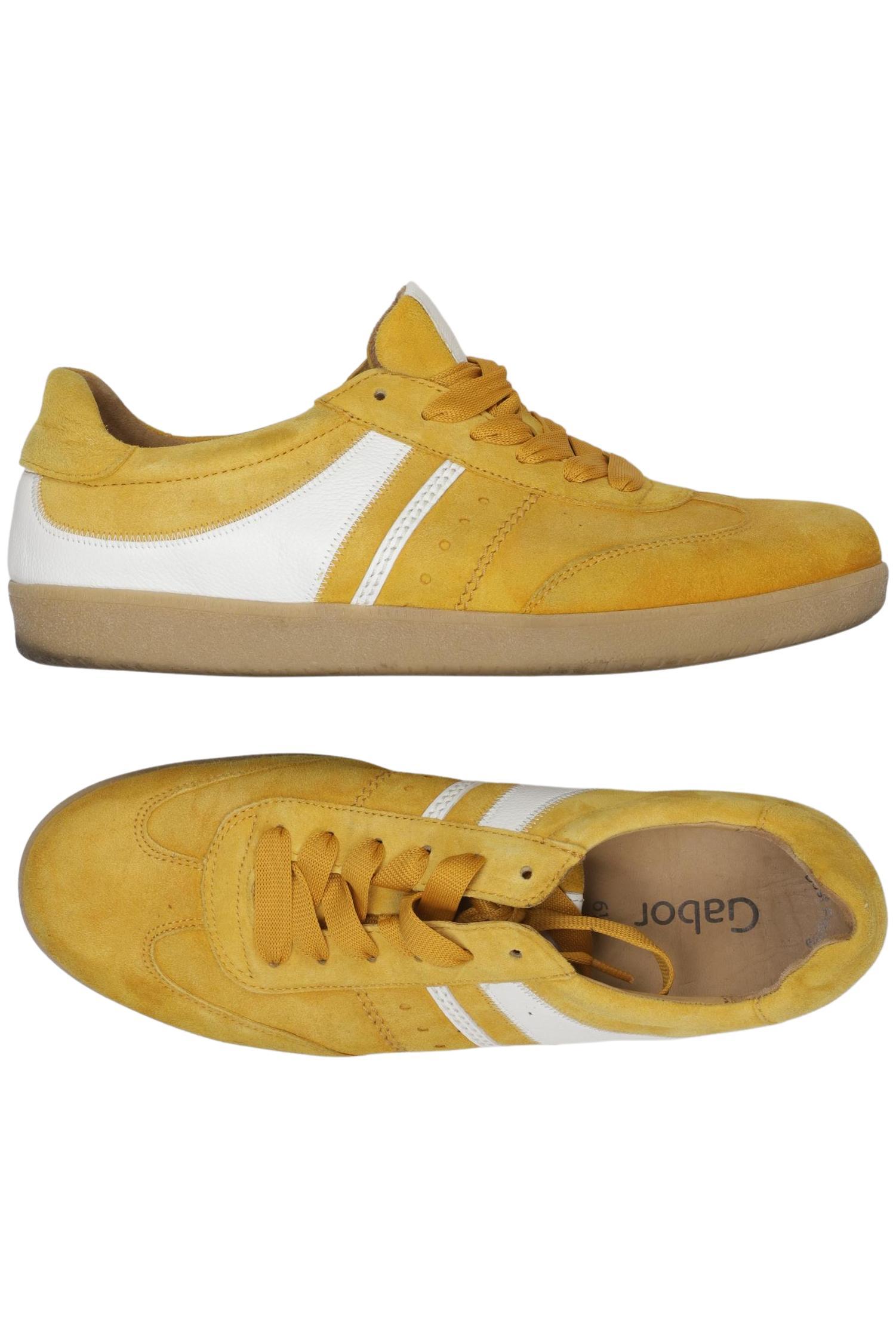 

Gabor Damen Sneakers, gelb, Gr. 6.5