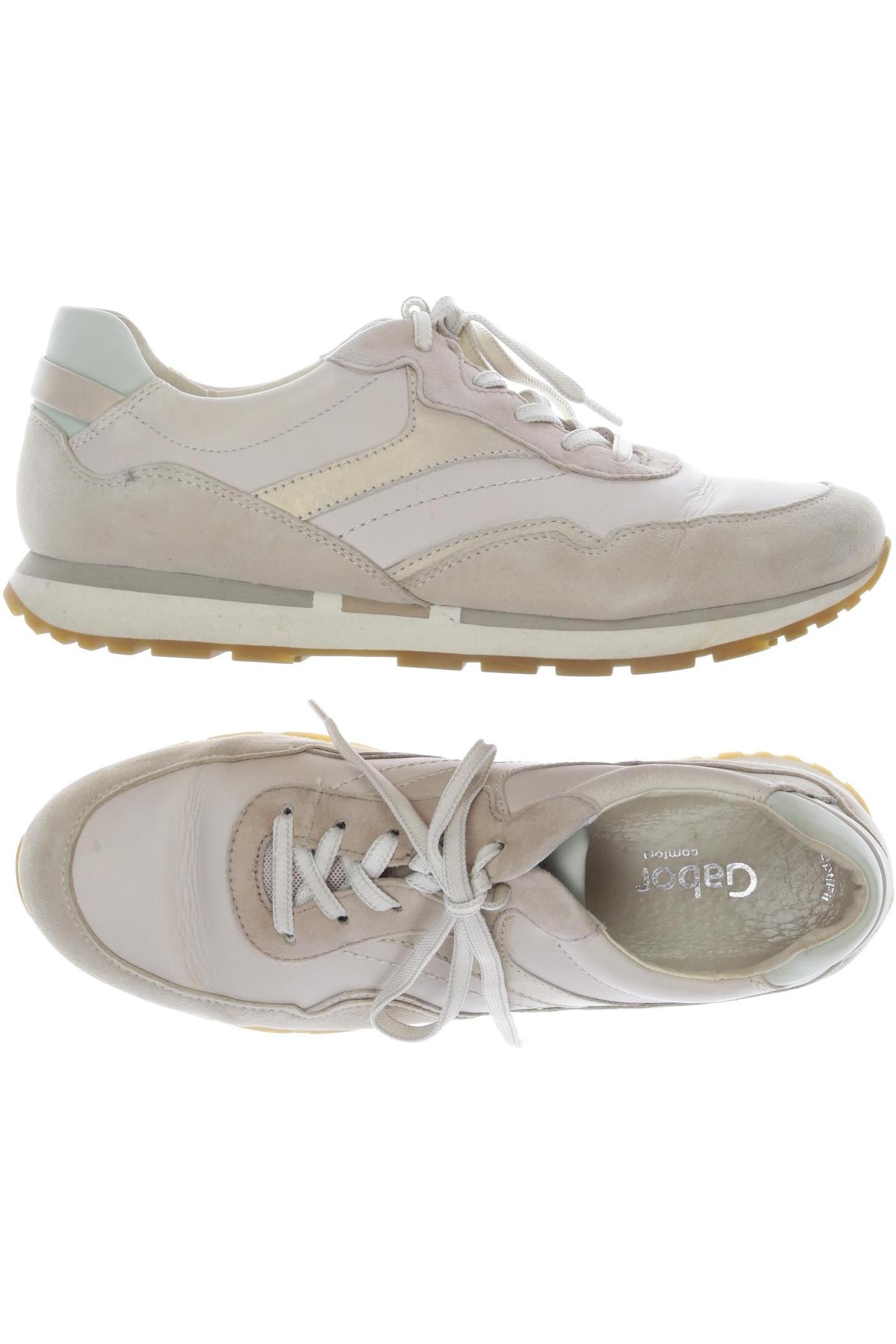 

Gabor Damen Sneakers, beige, Gr. 8.5