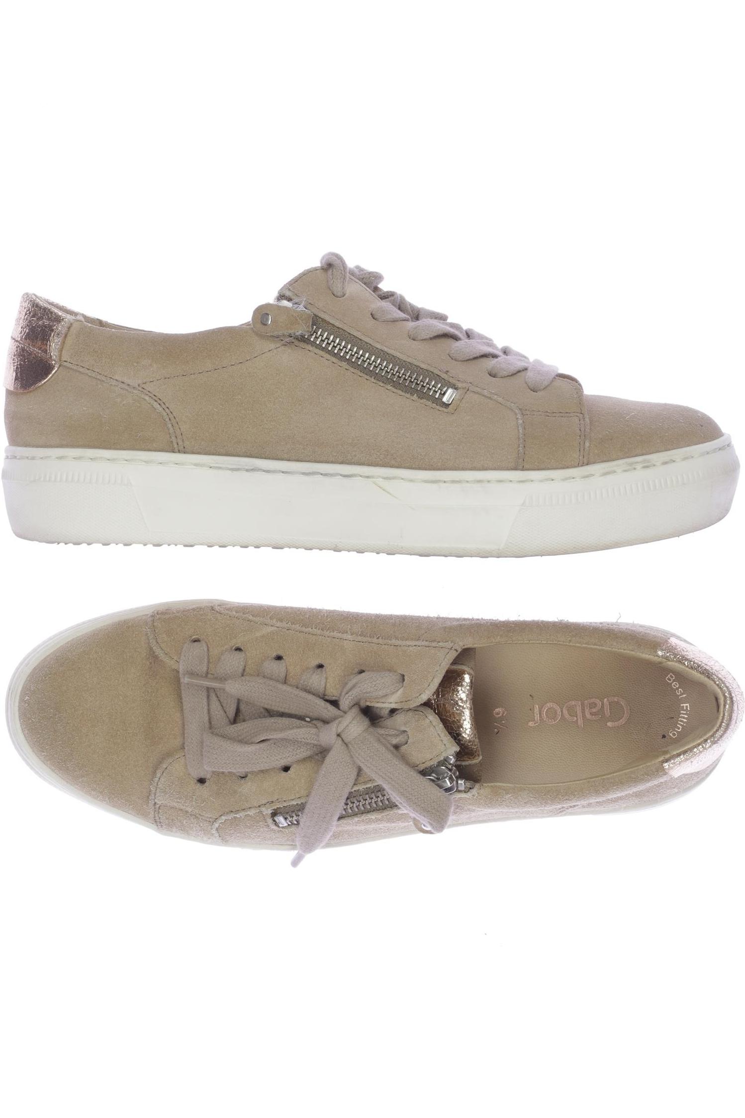 

Gabor Damen Sneakers, beige, Gr. 6.5