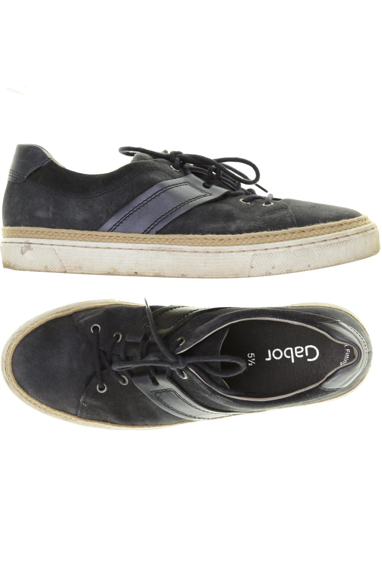 

Gabor Damen Sneakers, blau, Gr. 5.5