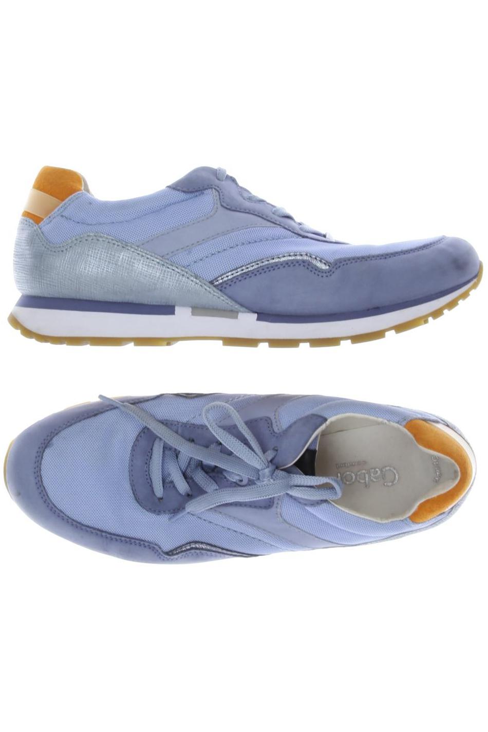

Gabor Damen Sneakers, hellblau, Gr. 8.5