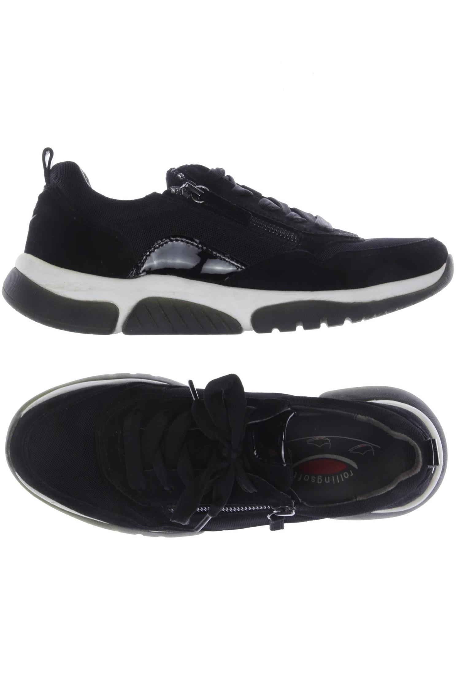 

Gabor Damen Sneakers, schwarz, Gr. 6