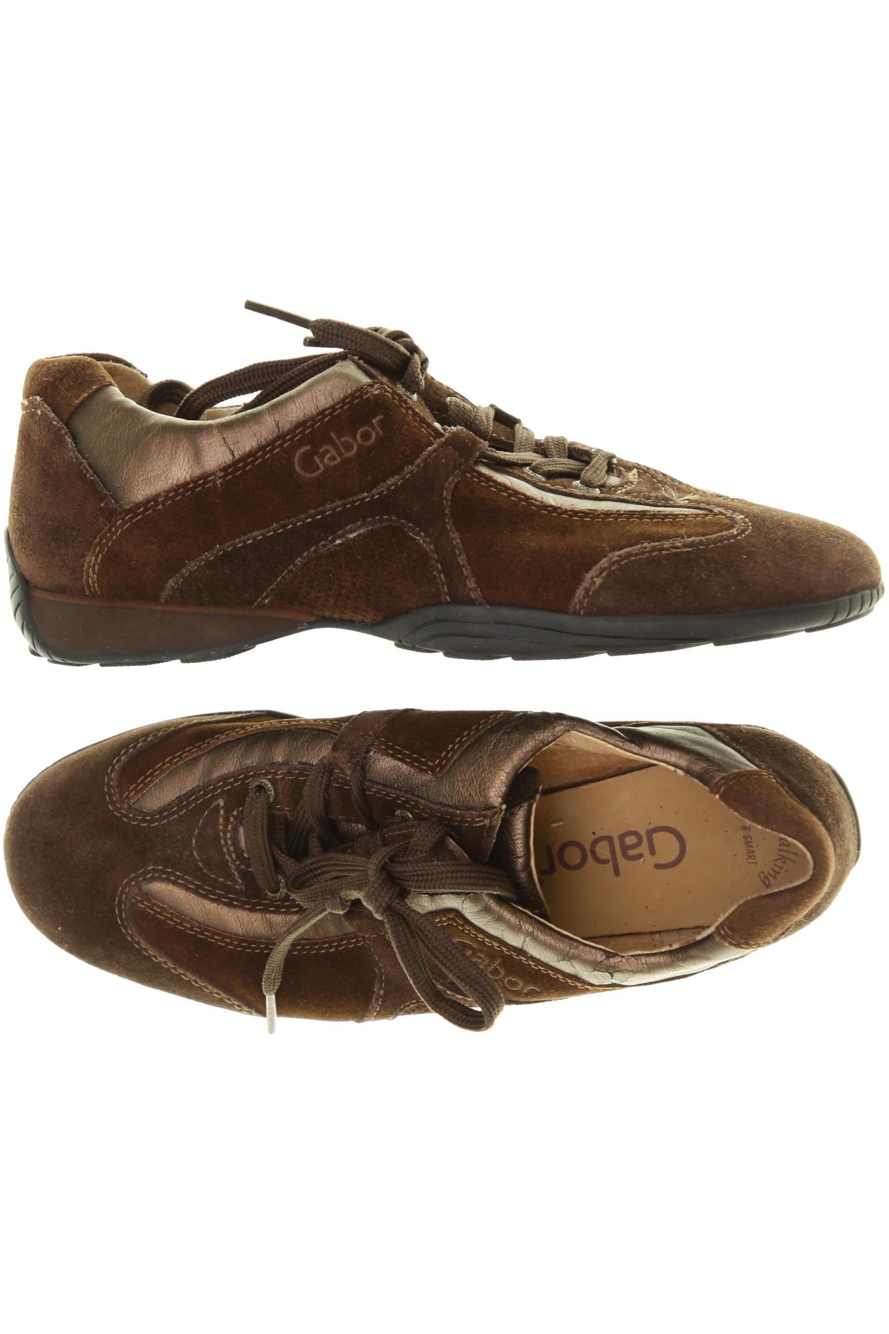 

Gabor Damen Sneakers, braun, Gr. 3.5