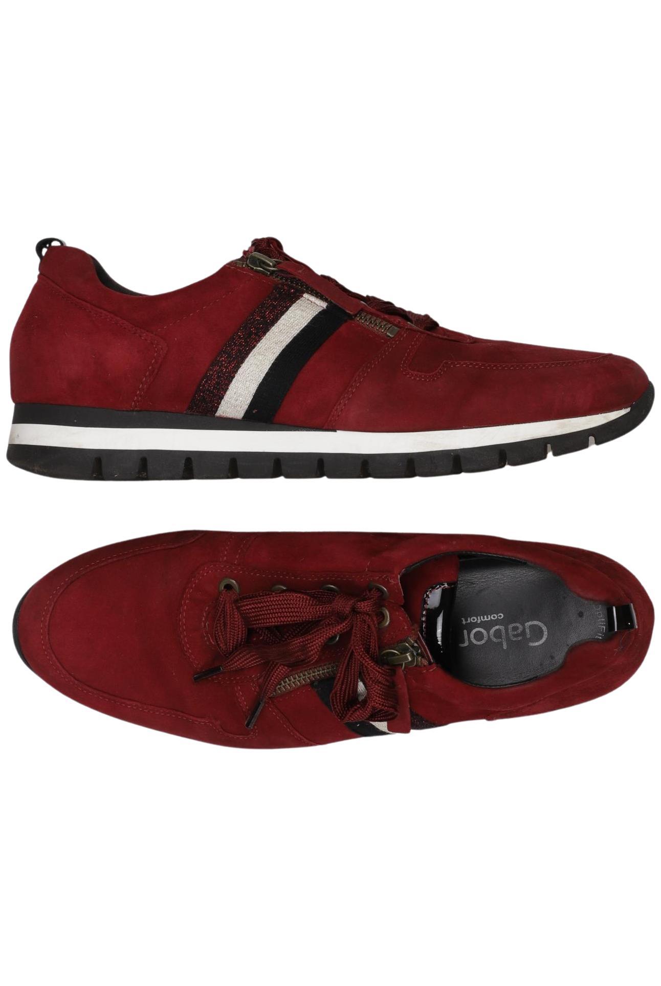 

Gabor Damen Sneakers, rot, Gr. 7.5