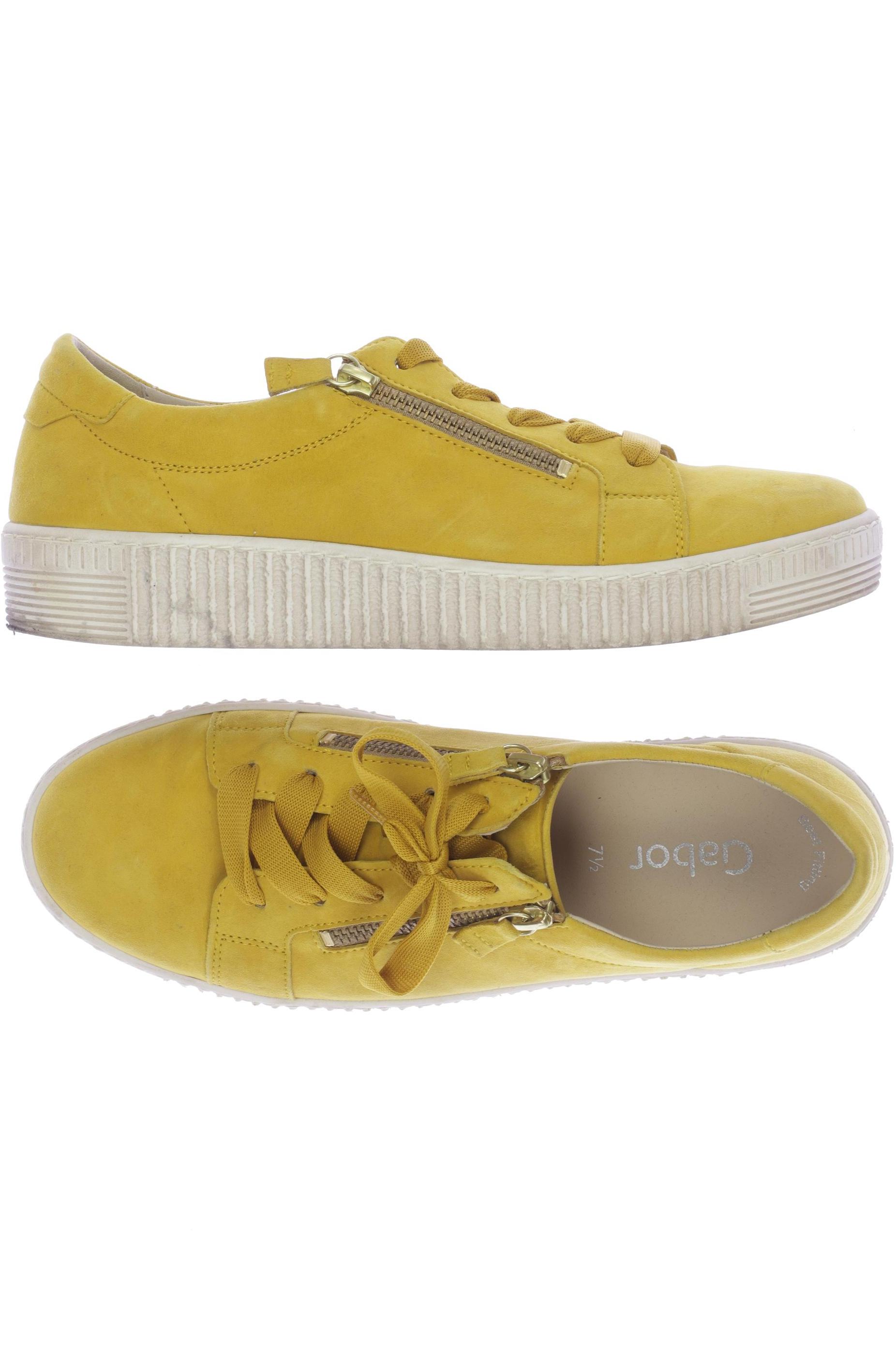 

Gabor Damen Sneakers, gelb, Gr. 7.5