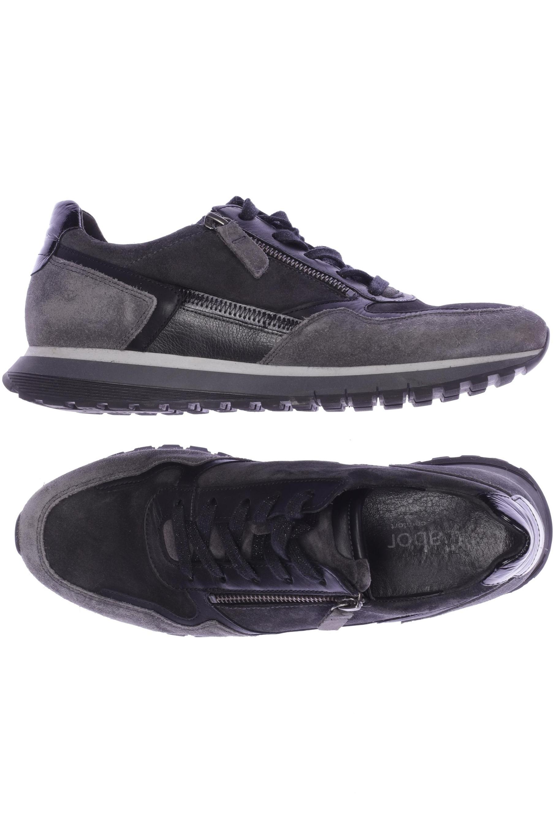 

Gabor Damen Sneakers, schwarz, Gr. 7