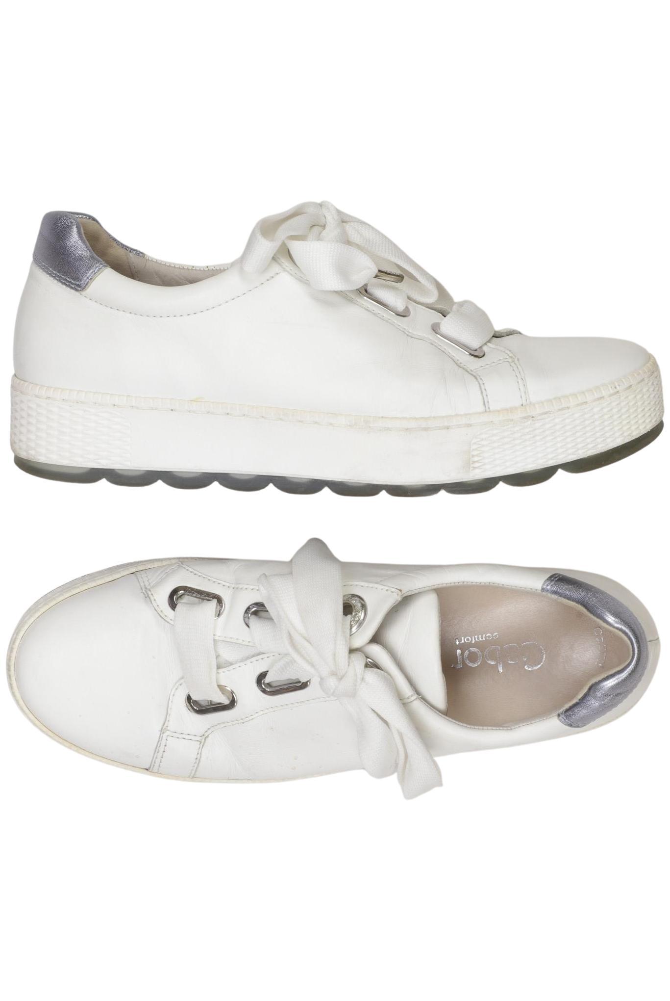 

Gabor Damen Sneakers, weiß, Gr. 6.5