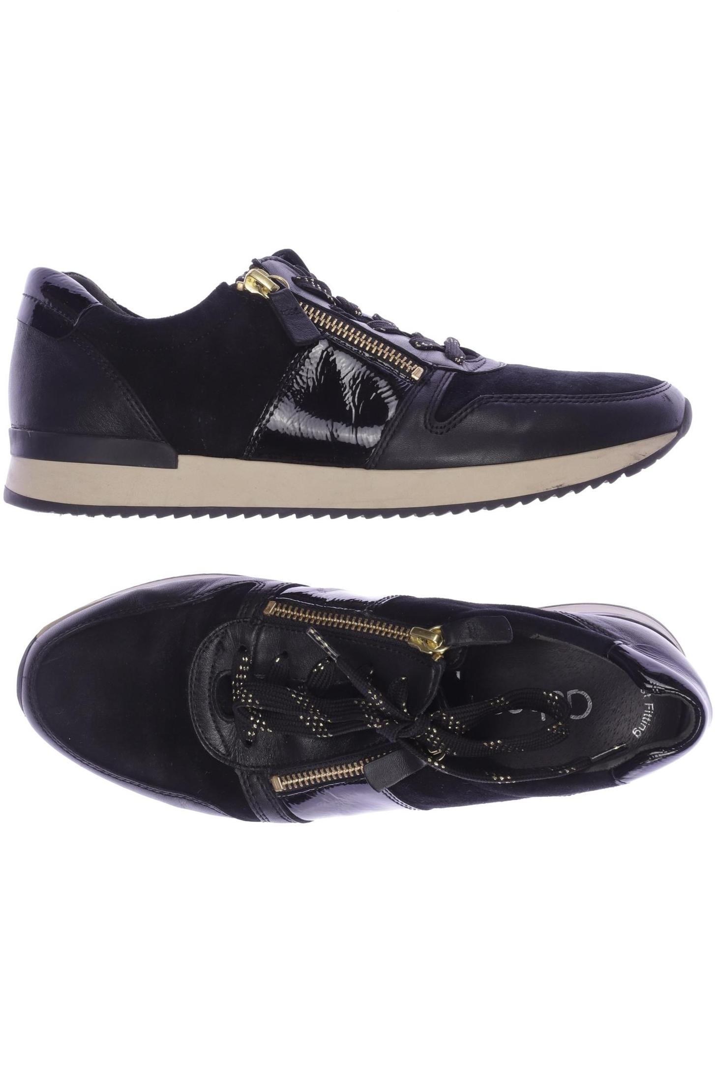 

Gabor Damen Sneakers, schwarz, Gr. 5.5