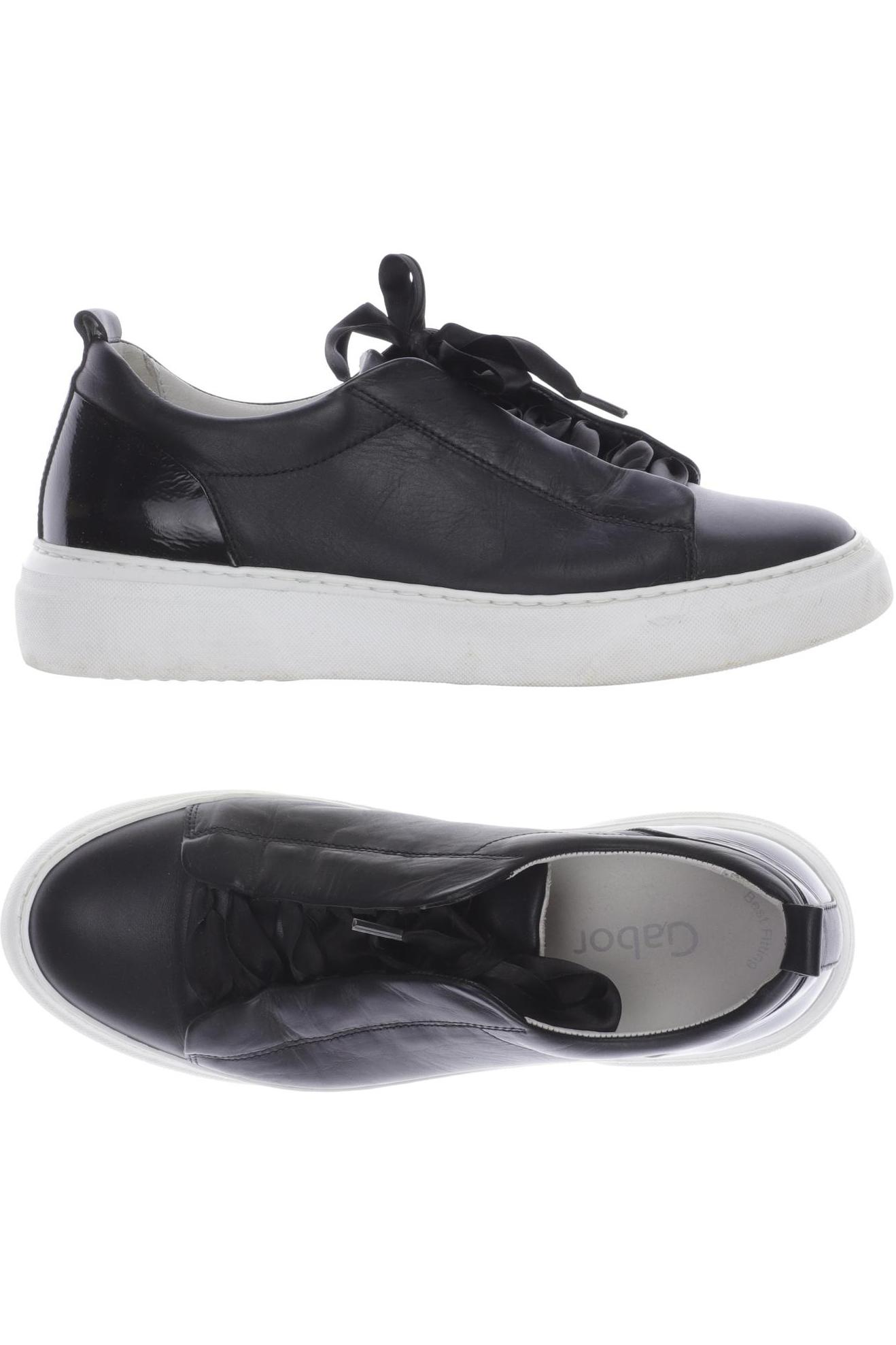 

Gabor Damen Sneakers, schwarz, Gr. 5