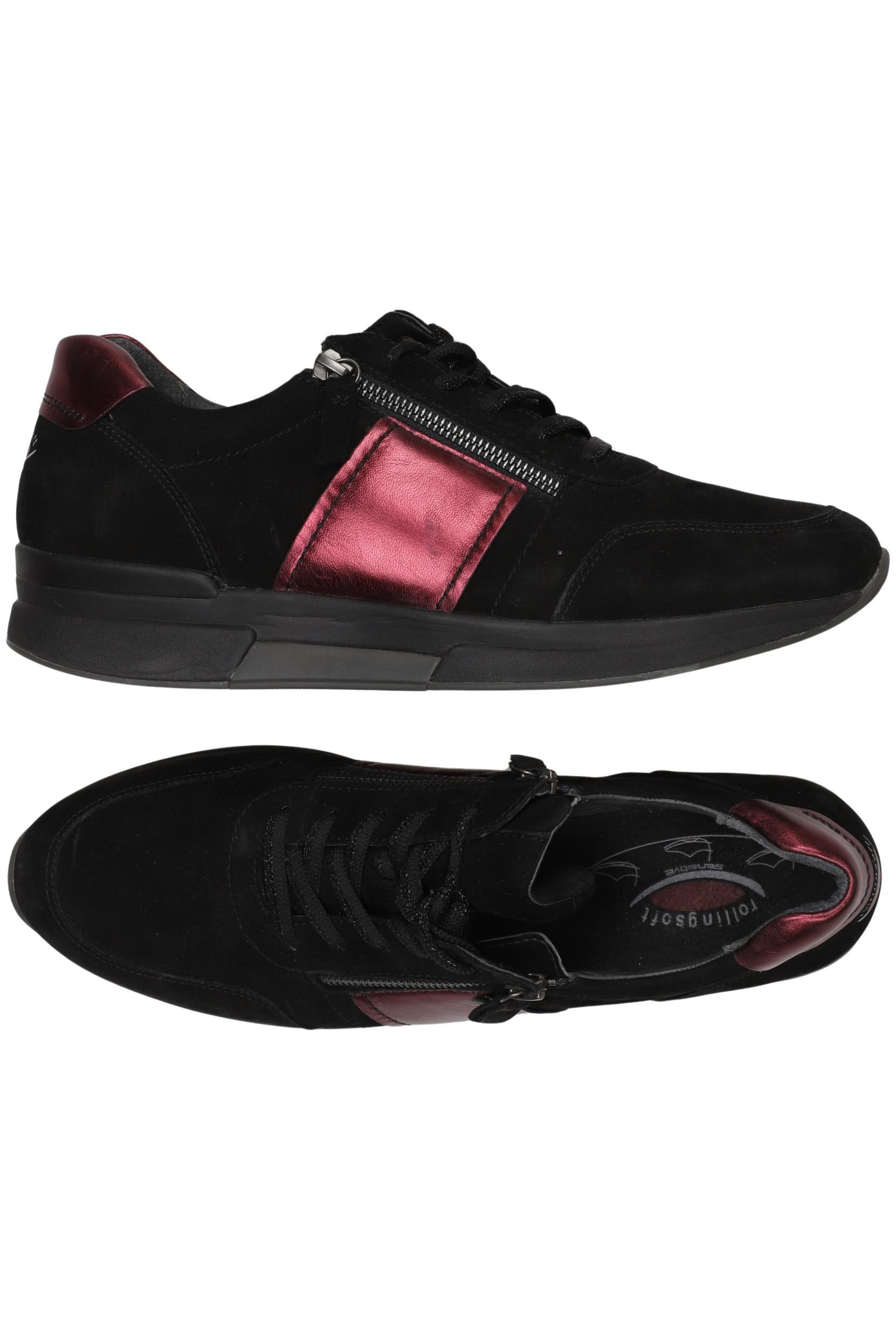 

Gabor Damen Sneakers, schwarz, Gr. 9.5