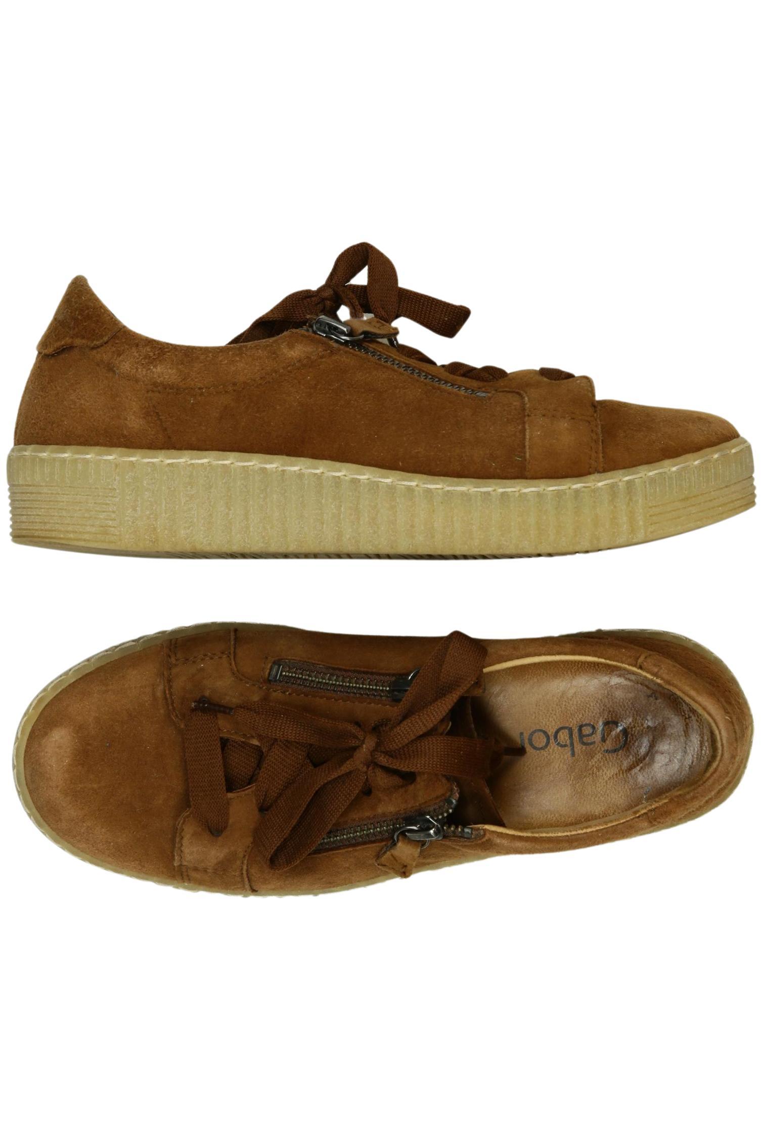 

Gabor Damen Sneakers, braun, Gr. 4.5