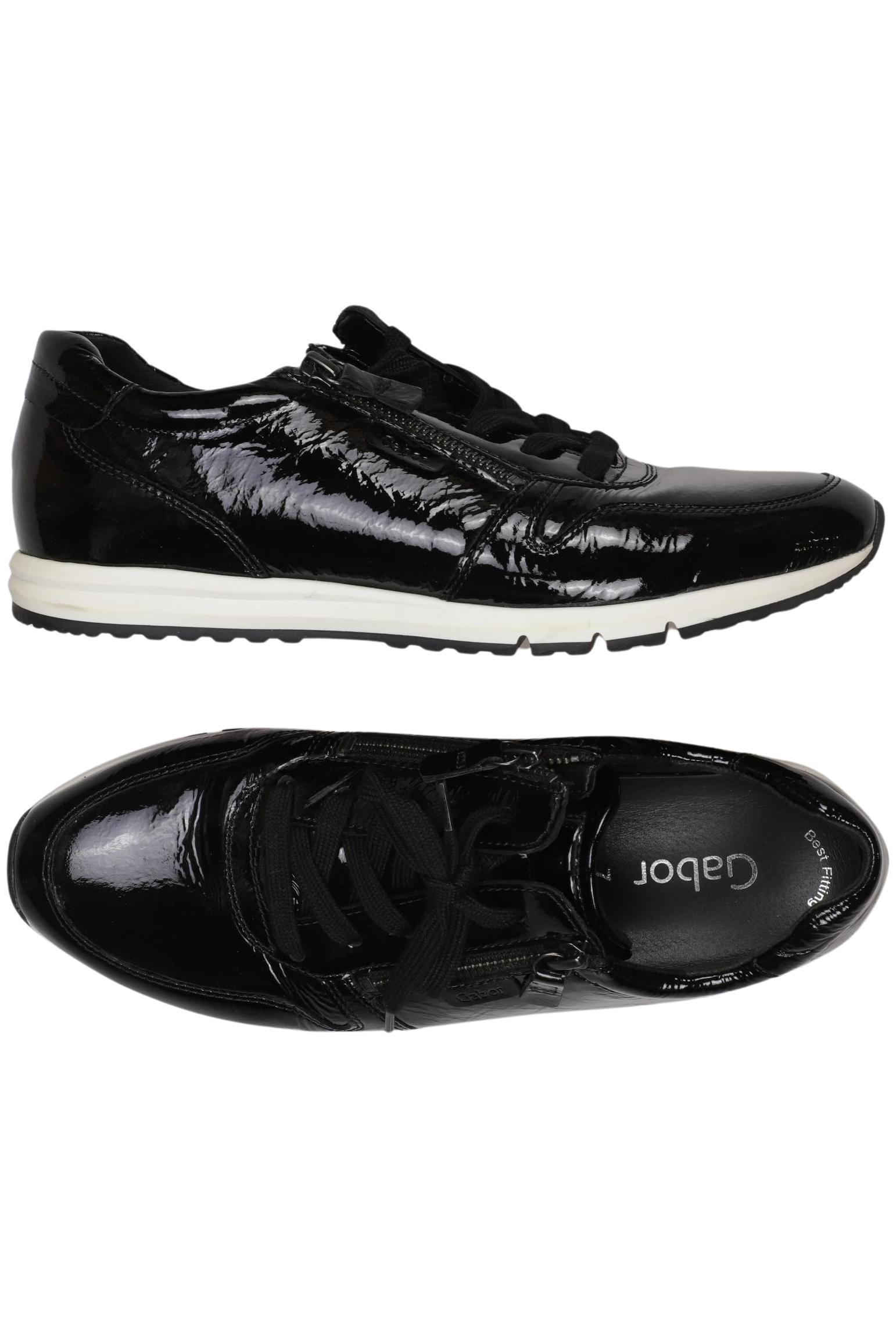 

Gabor Damen Sneakers, schwarz, Gr. 7