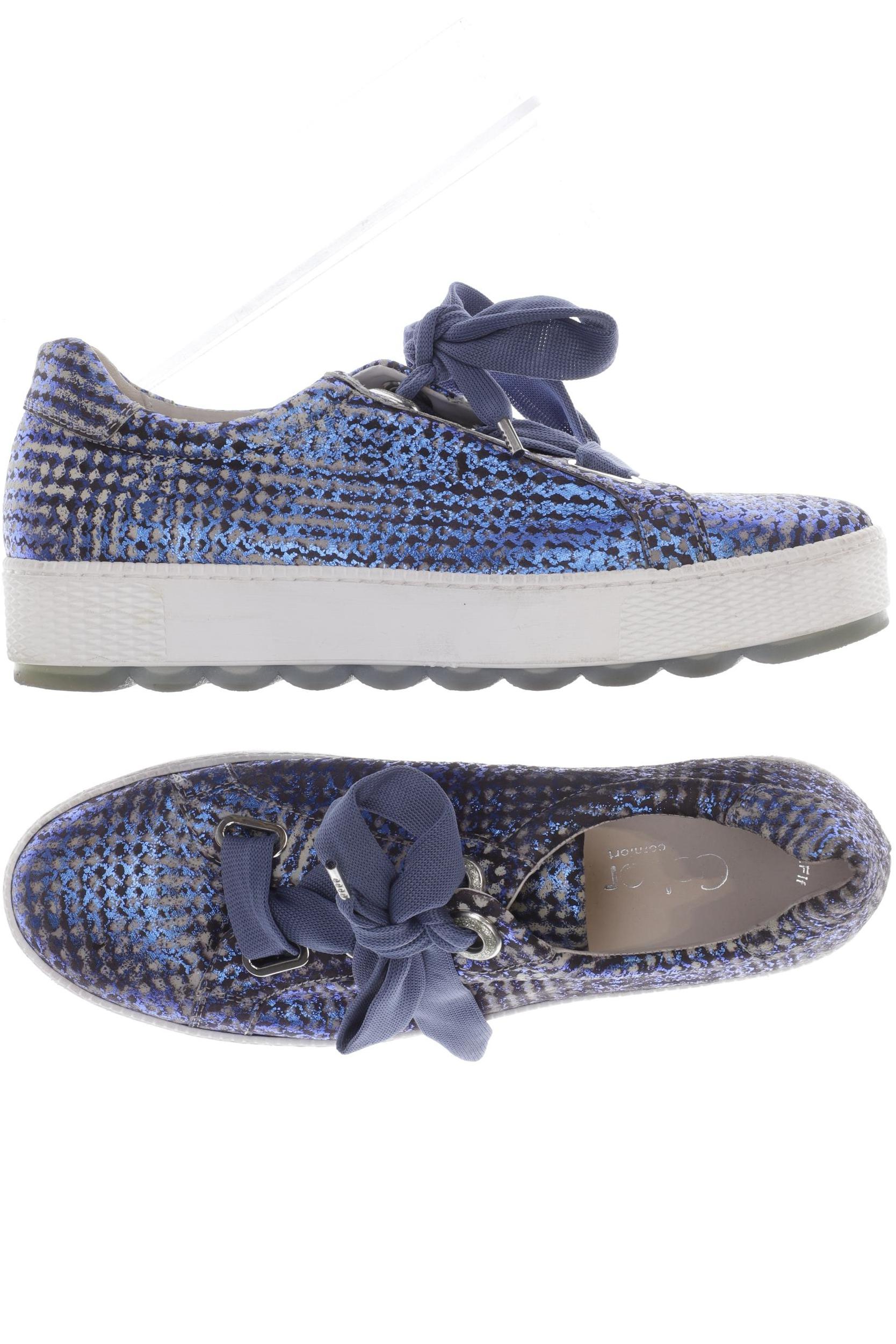 

Gabor Damen Sneakers, blau, Gr. 7.5