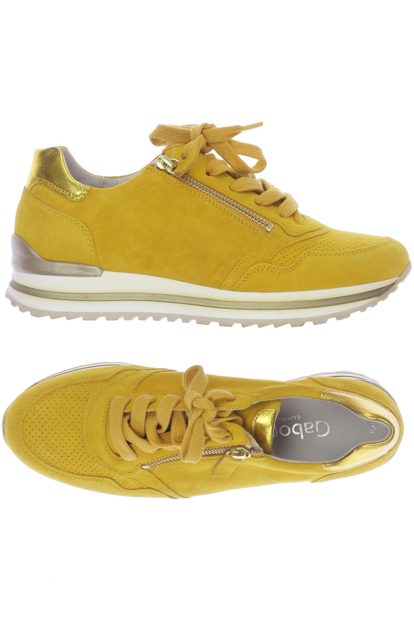 

Gabor Damen Sneakers, gelb, Gr. 5.5