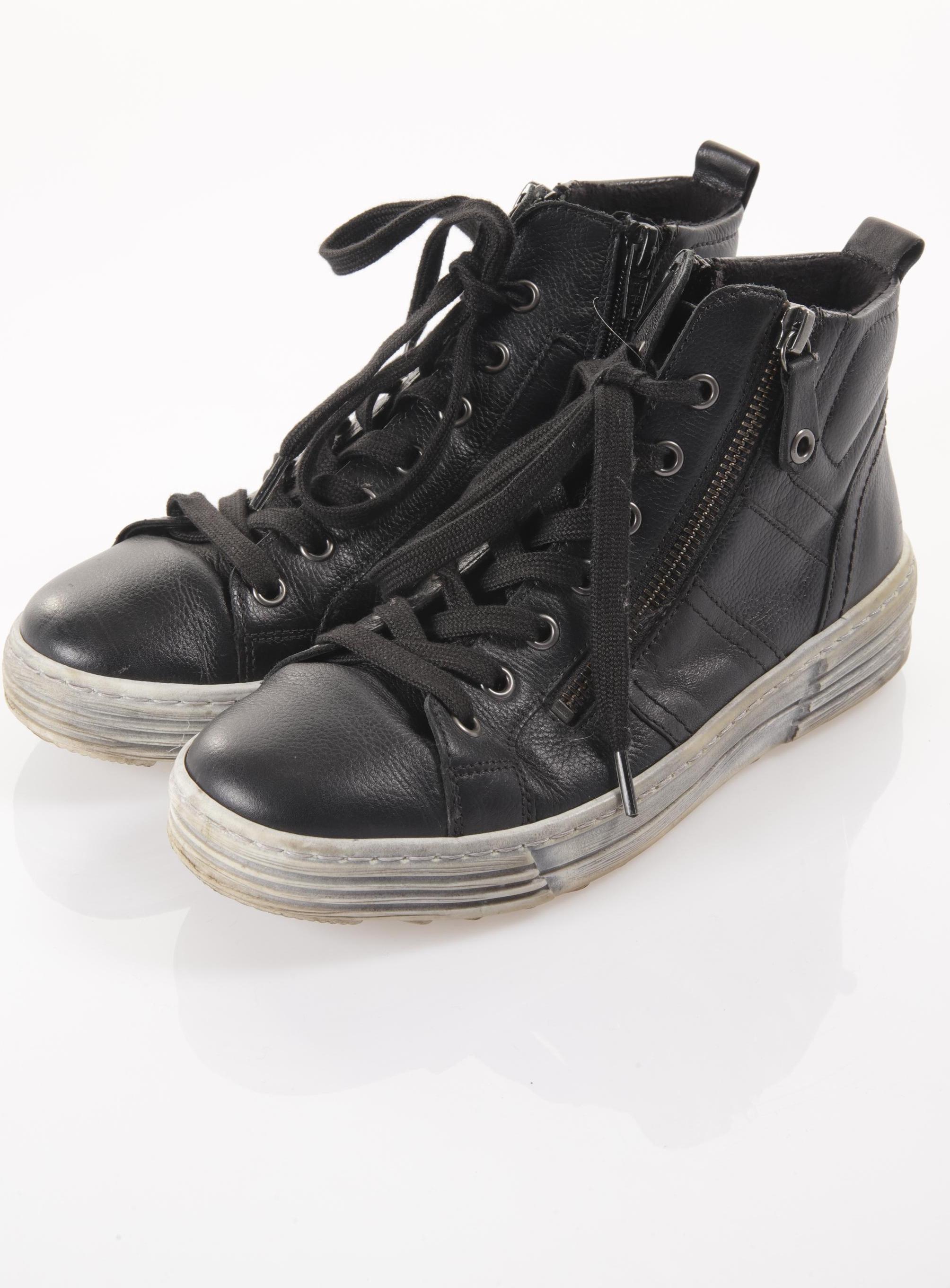 

Gabor Damen Sneakers, schwarz, Gr. 3.5