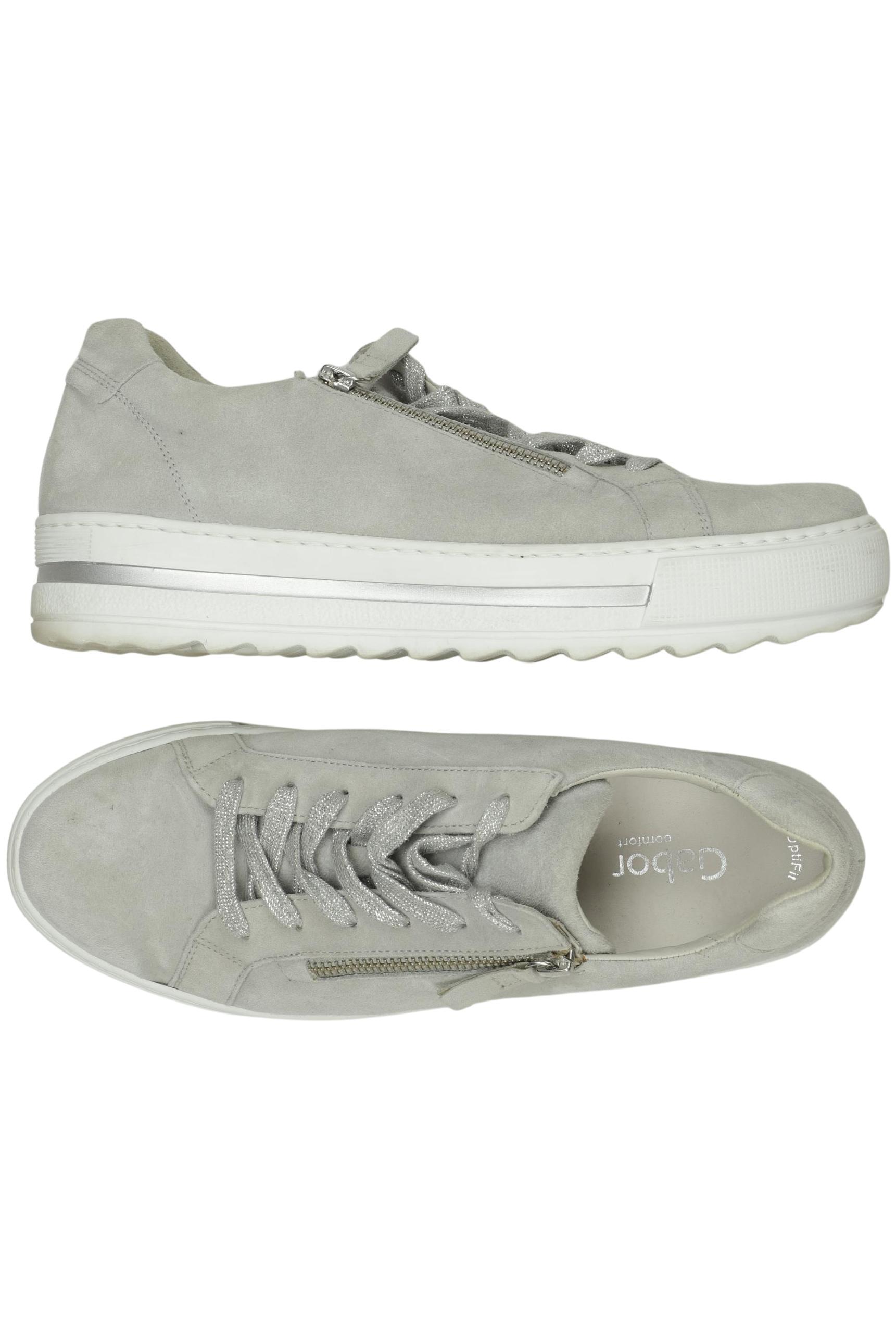 

Gabor Damen Sneakers, grau, Gr. 8.5