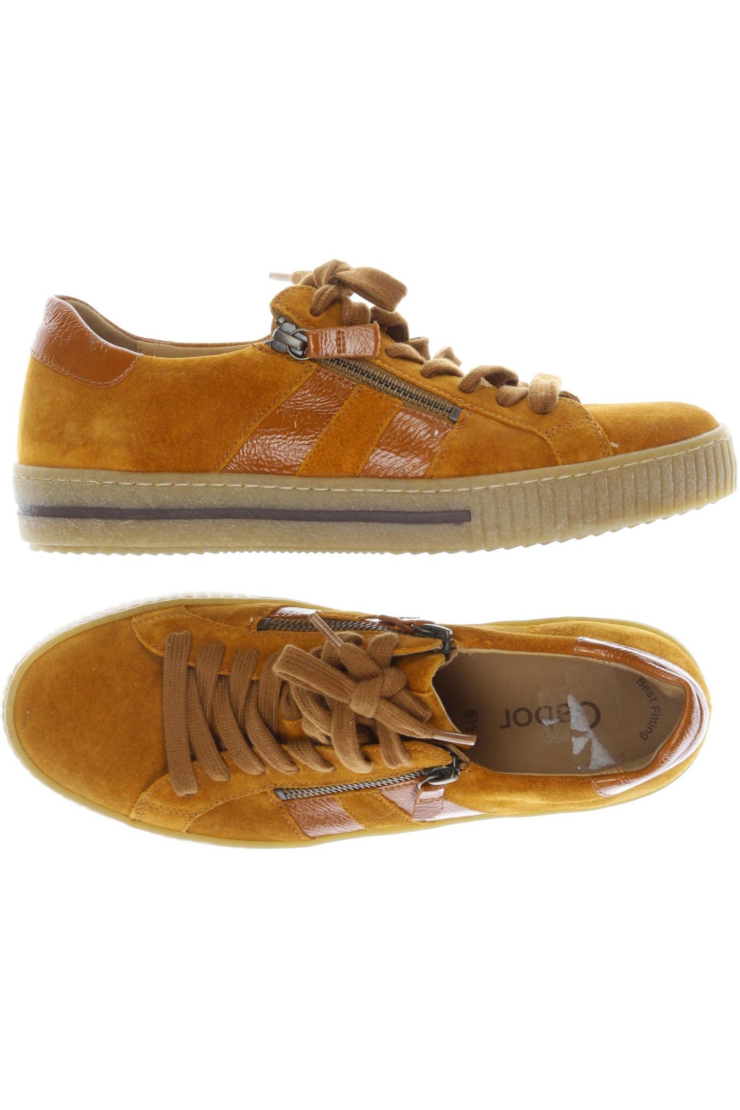 

Gabor Damen Sneakers, orange, Gr. 6.5