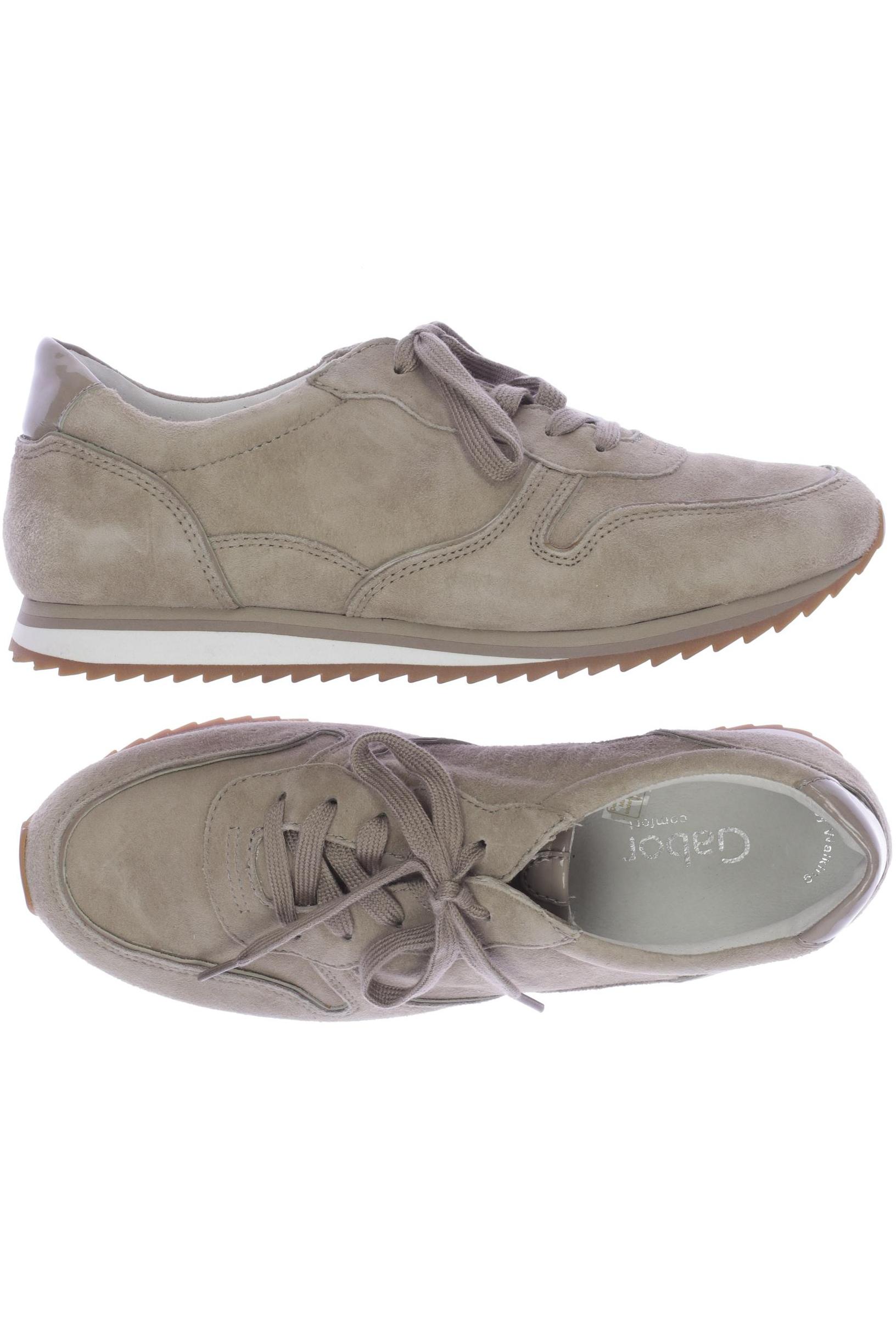 

Gabor Damen Sneakers, beige, Gr. 6.5