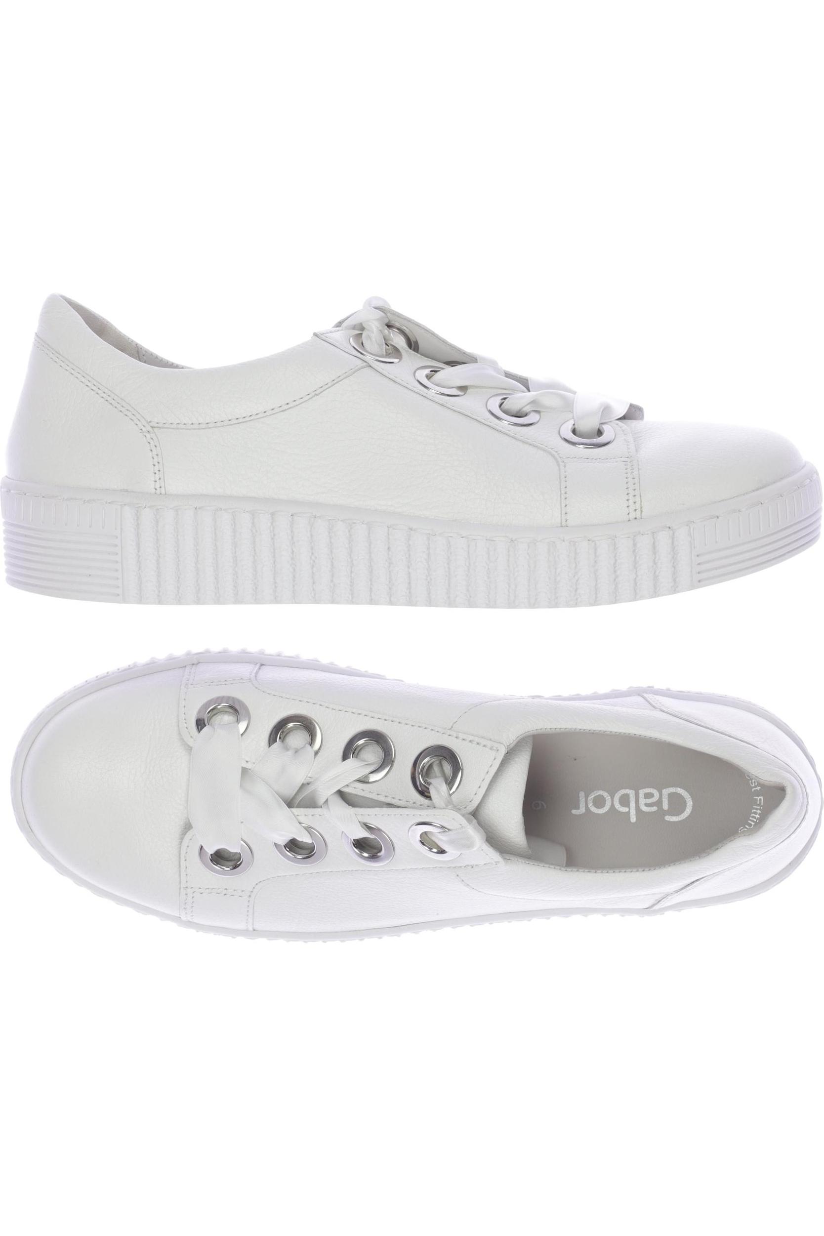 

Gabor Damen Sneakers, weiß, Gr. 6