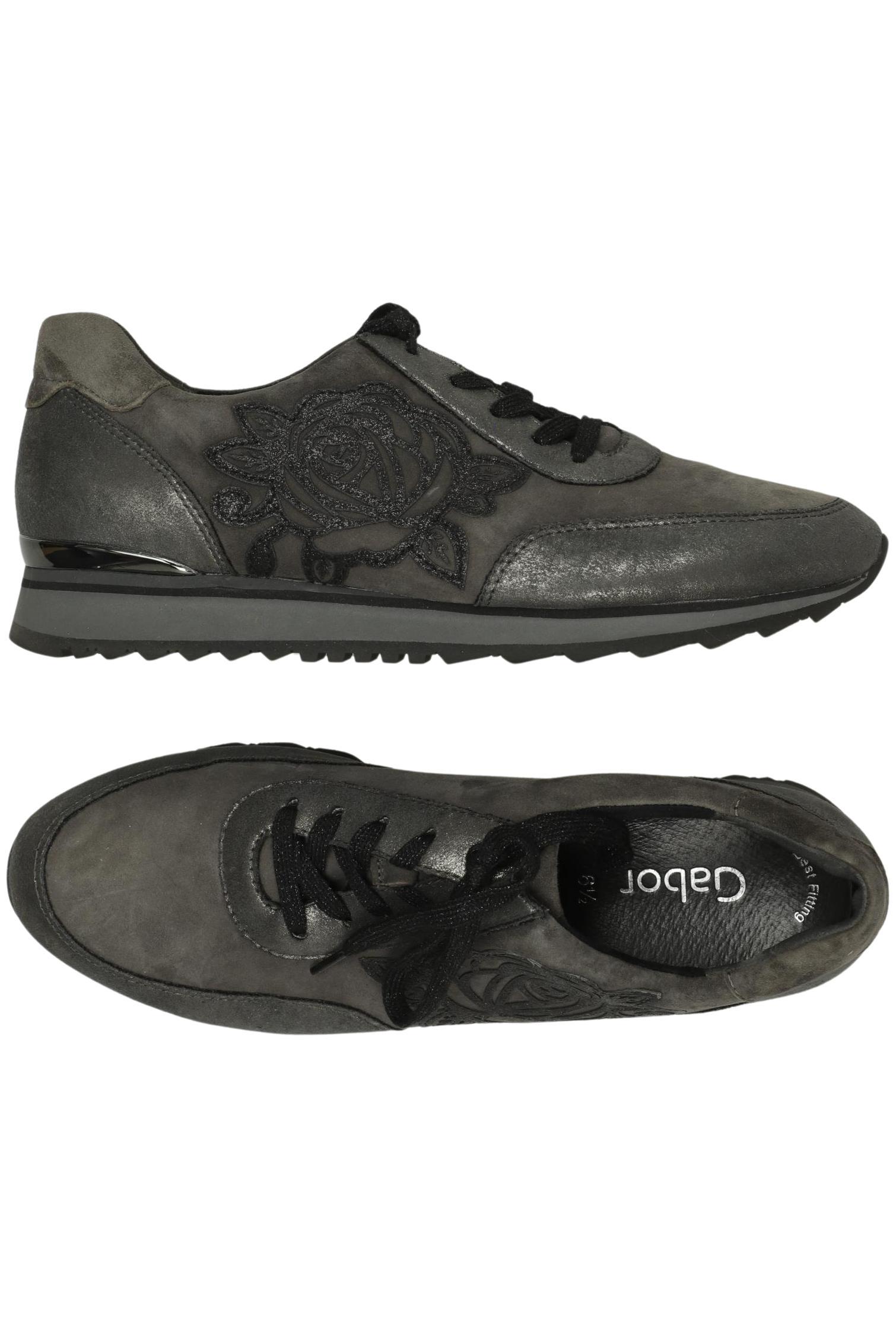 

Gabor Damen Sneakers, grau, Gr. 6.5