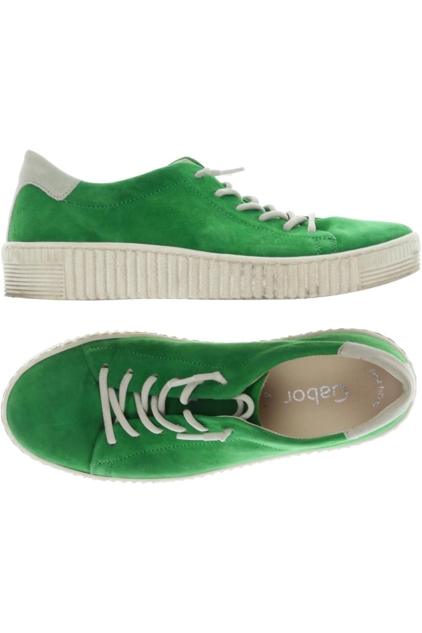 

Gabor Damen Sneakers, grün, Gr. 4.5