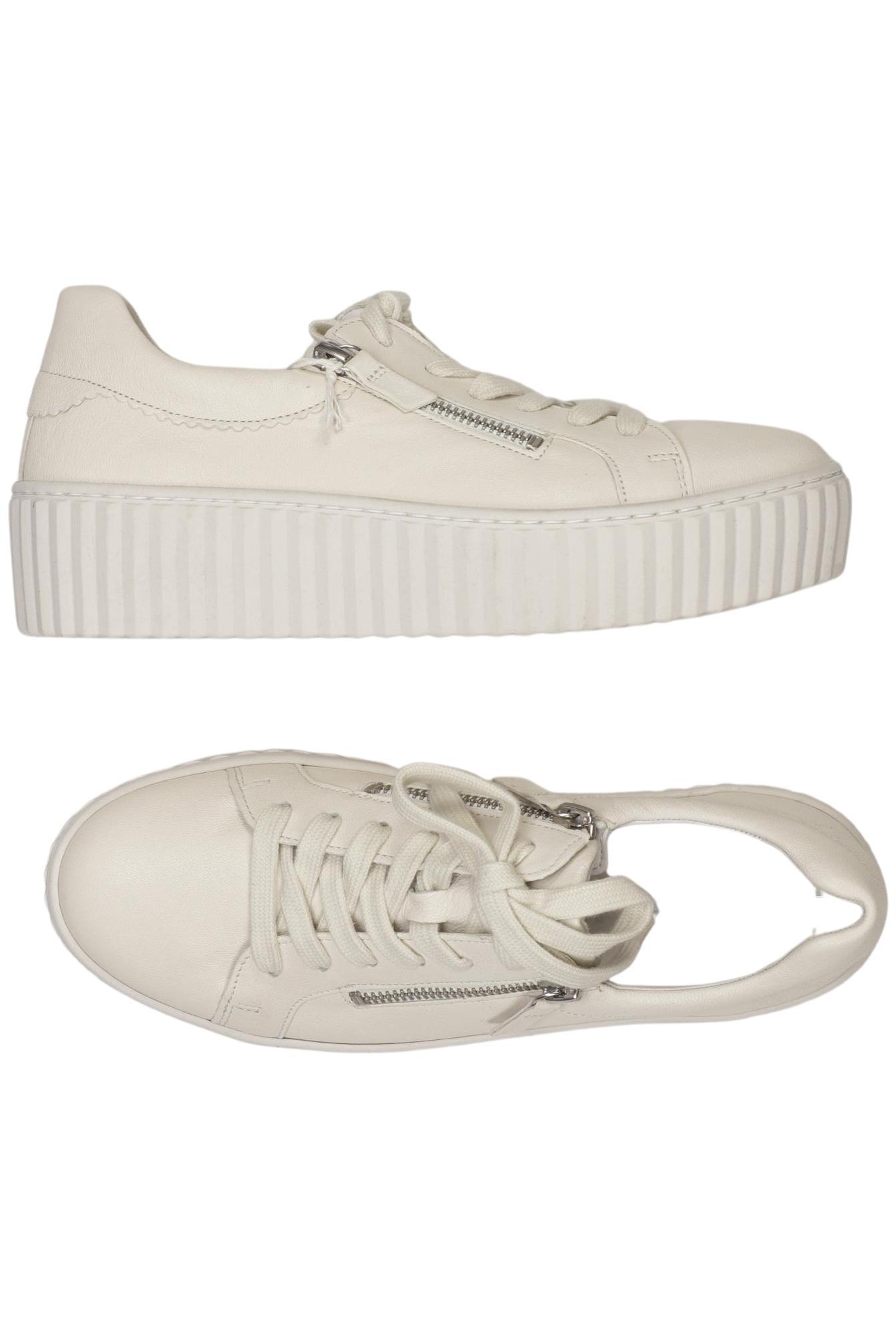 

Gabor Damen Sneakers, cremeweiß, Gr. 6.5