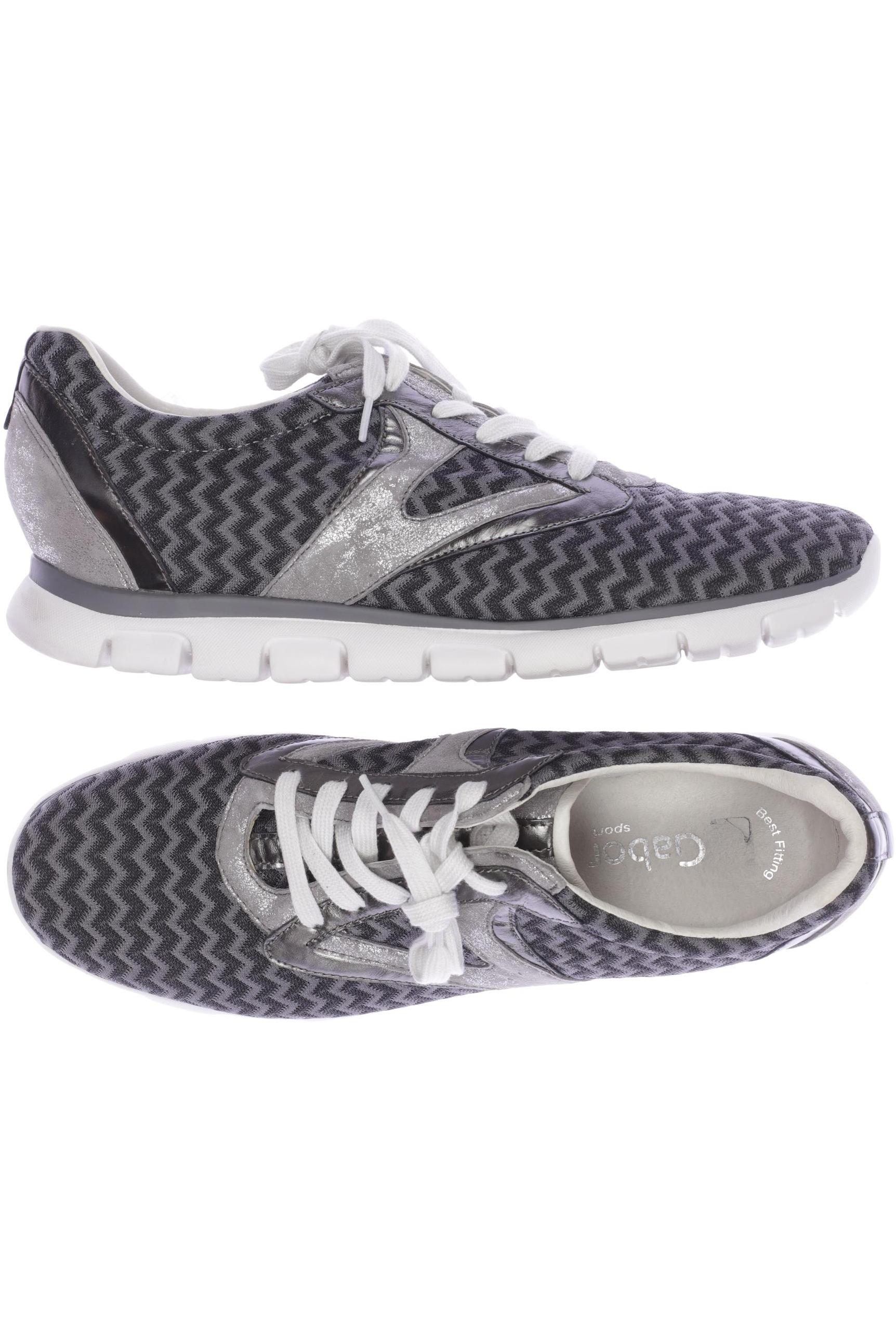 

Gabor Damen Sneakers, grau, Gr. 9.5
