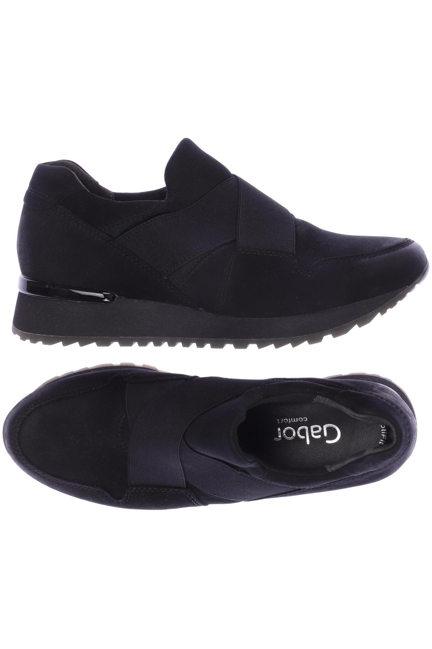 

Gabor Damen Sneakers, schwarz, Gr. 3