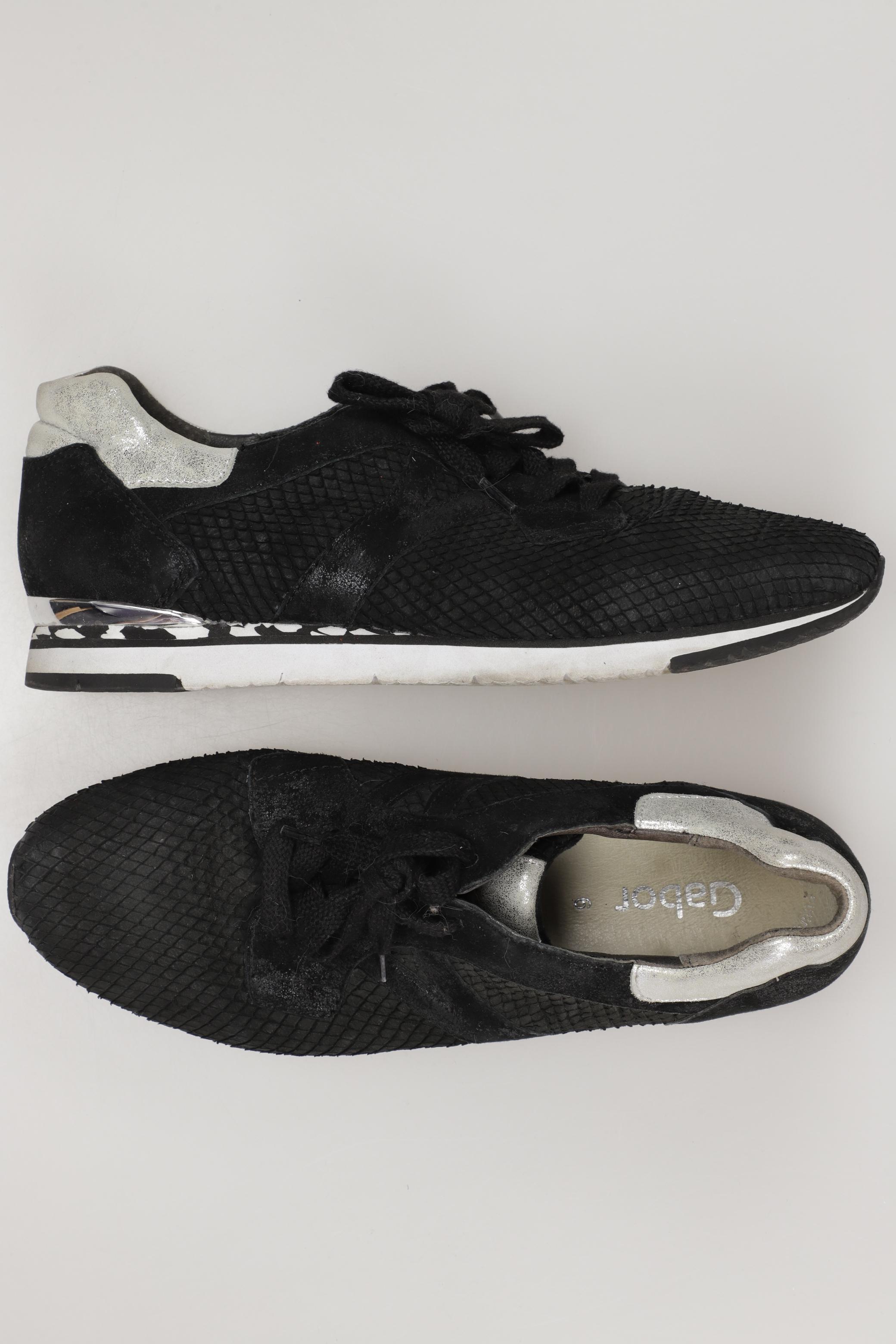 

Gabor Damen Sneakers, schwarz, Gr. 6