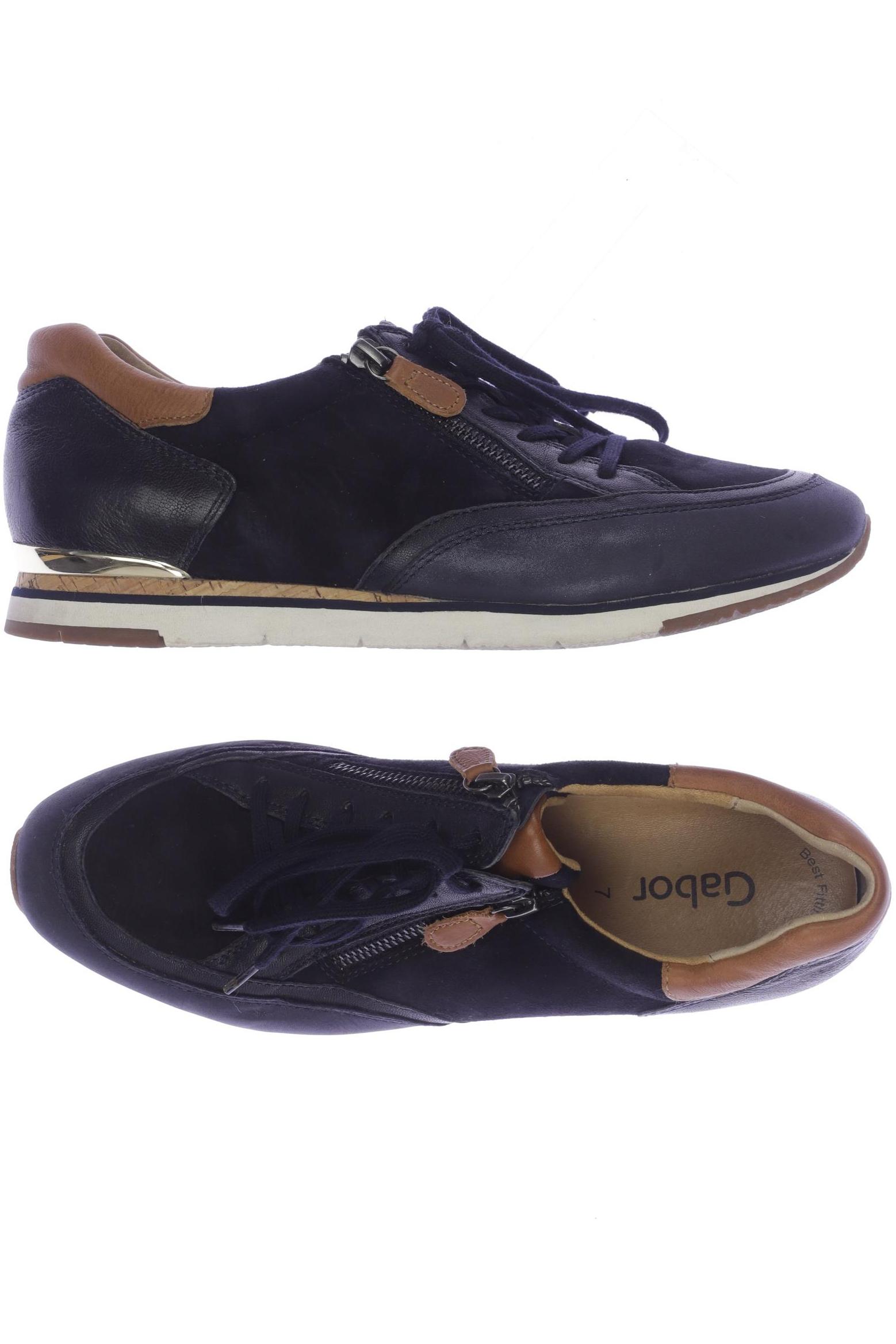 

Gabor Damen Sneakers, marineblau, Gr. 7