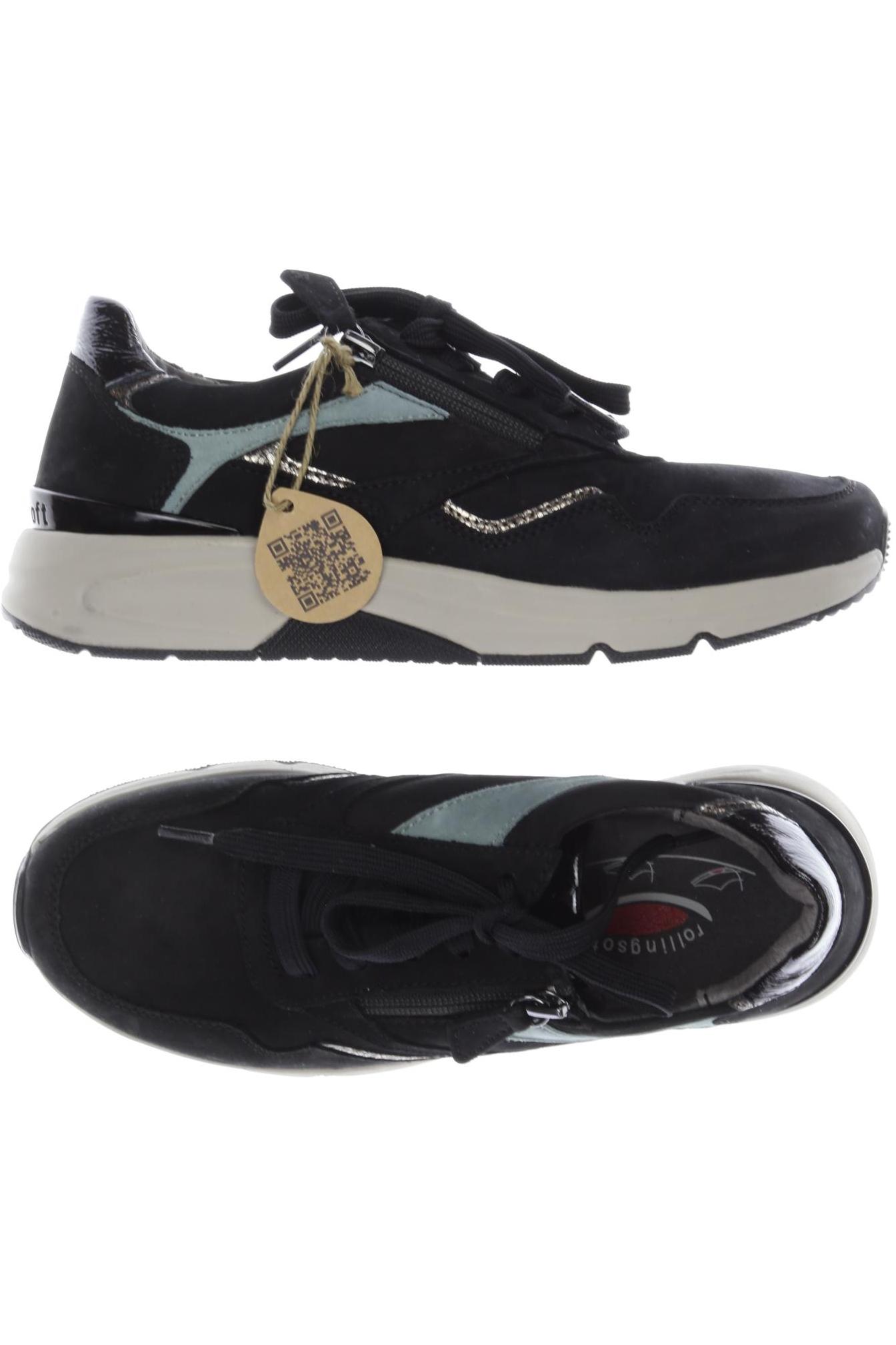 

Gabor Damen Sneakers, schwarz, Gr. 5