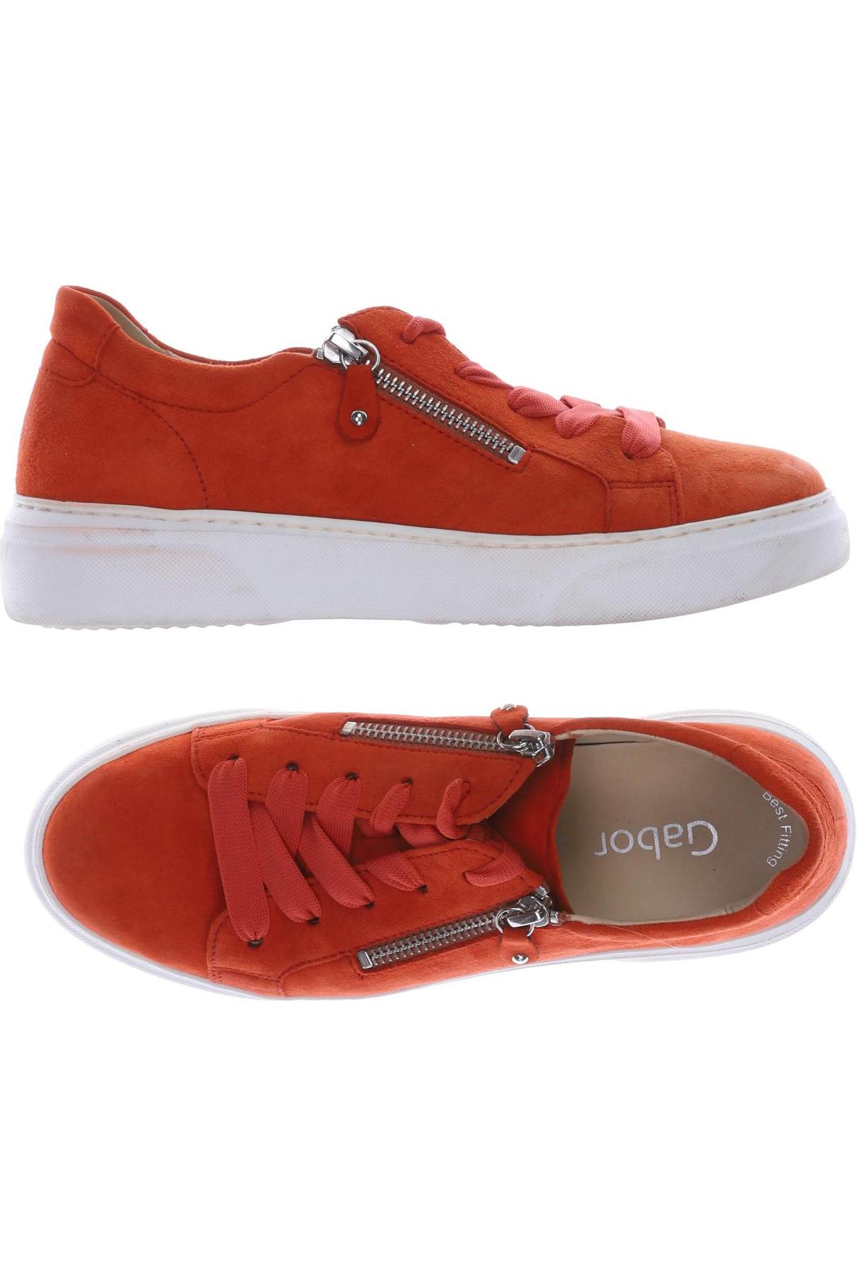 

Gabor Damen Sneakers, orange, Gr. 4.5