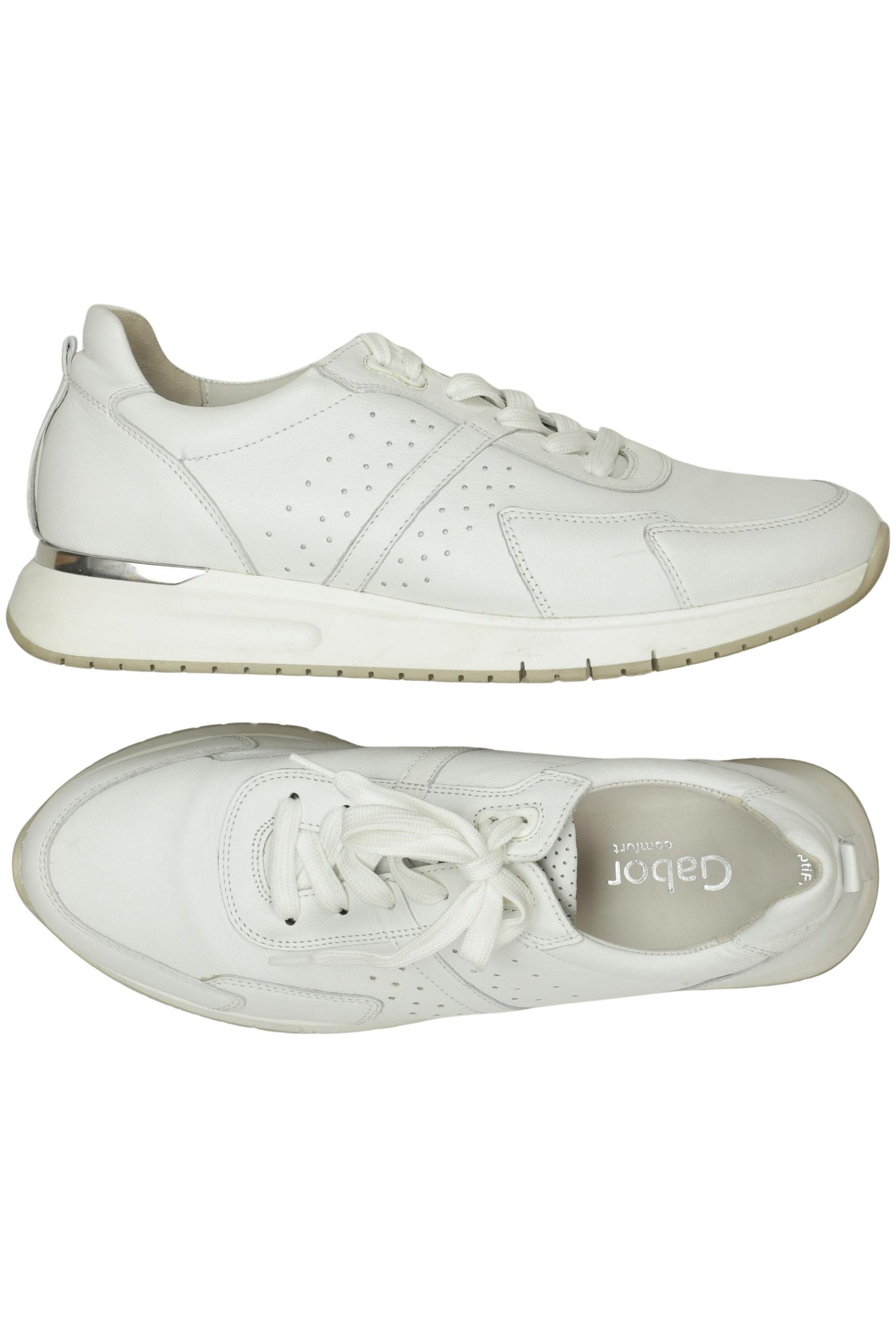

Gabor Damen Sneakers, weiß, Gr. 6.5