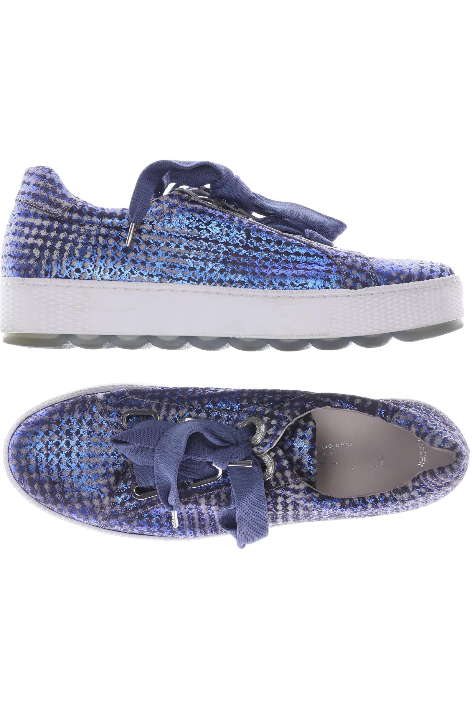 

Gabor Damen Sneakers, blau, Gr. 7.5